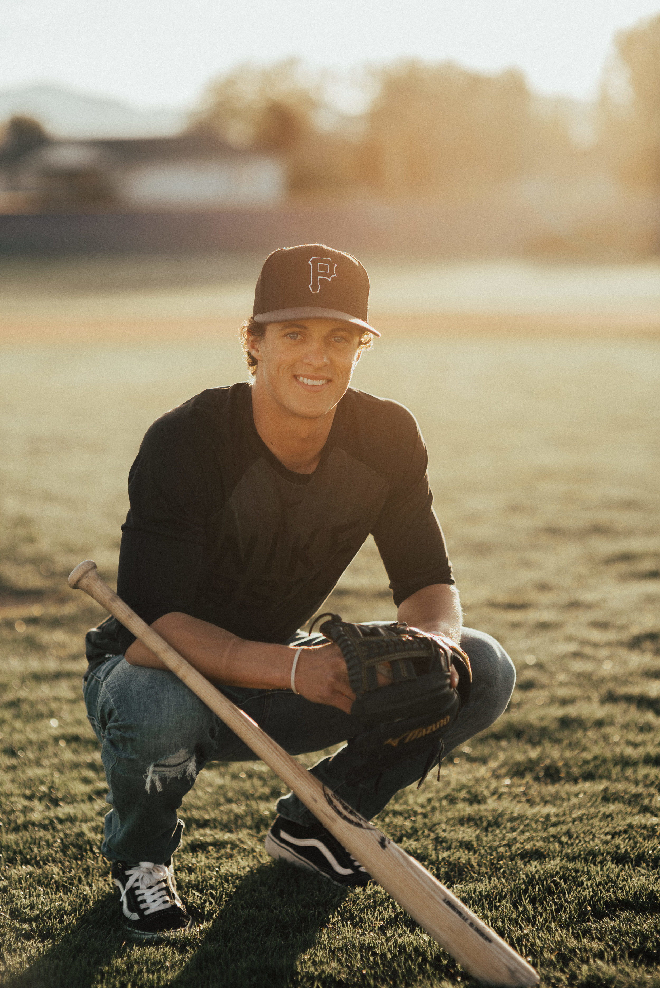 Baseball Senior Photograph