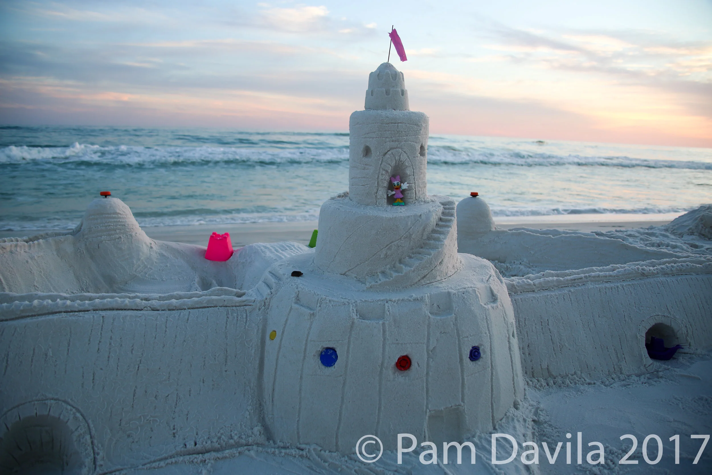 Snowbird sand castle
