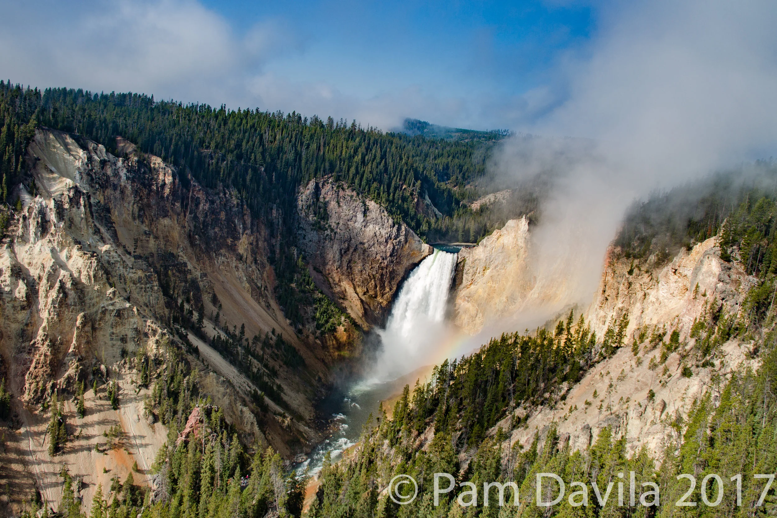 Lower Falls of the Grand Canyon of Yellowstone