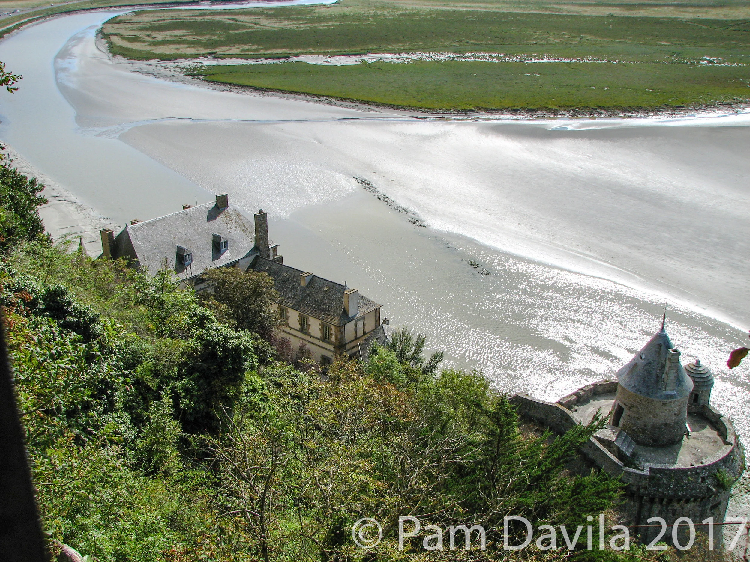 View of the Couesnon River 