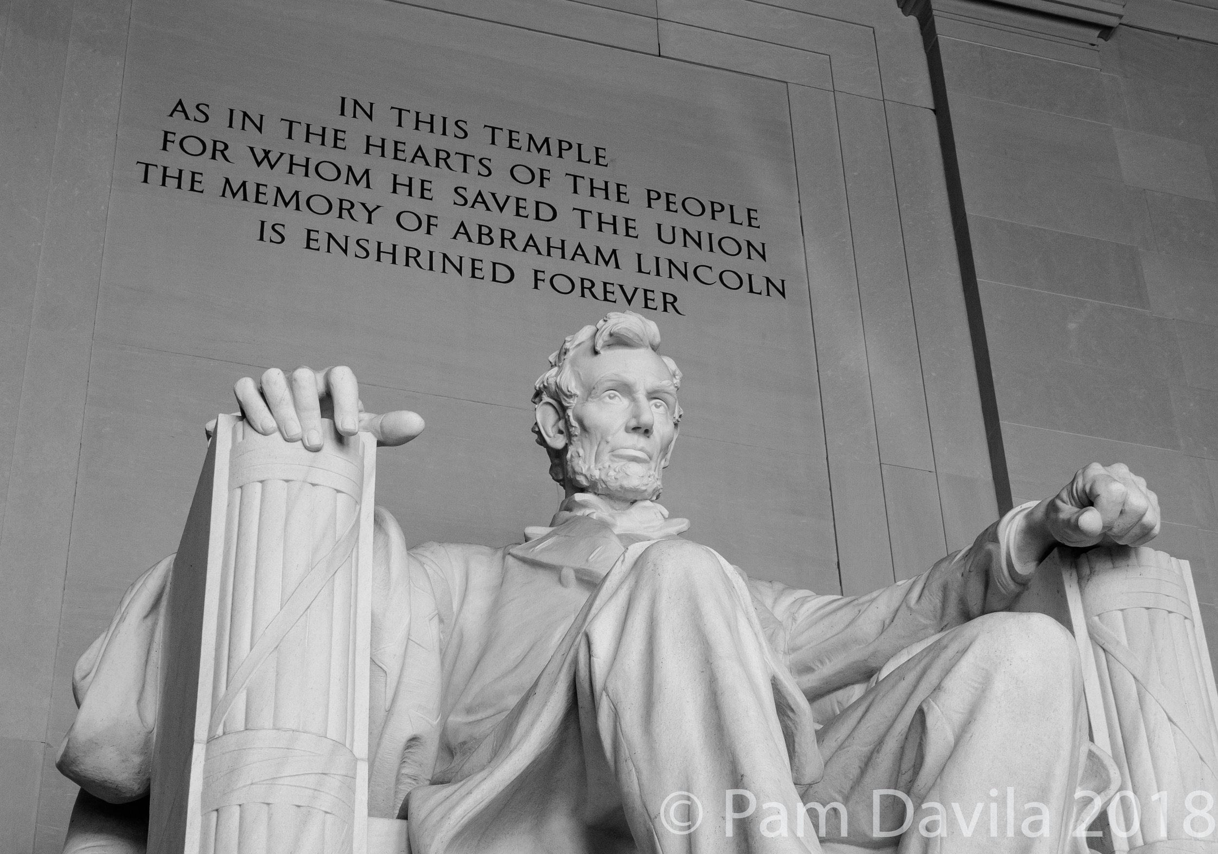  Lincoln Memorial, April, 2018 