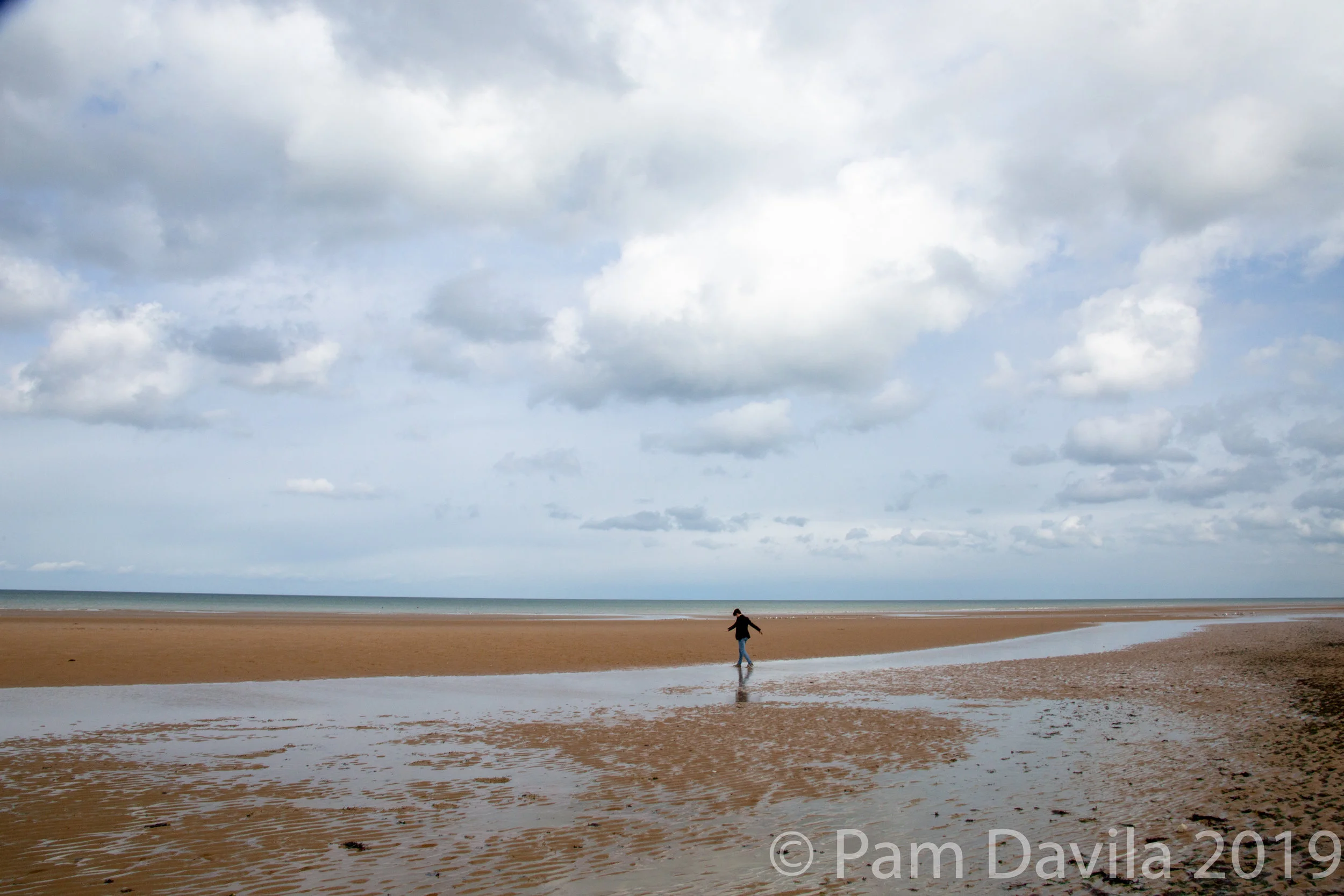 Crossing Omaha Beach