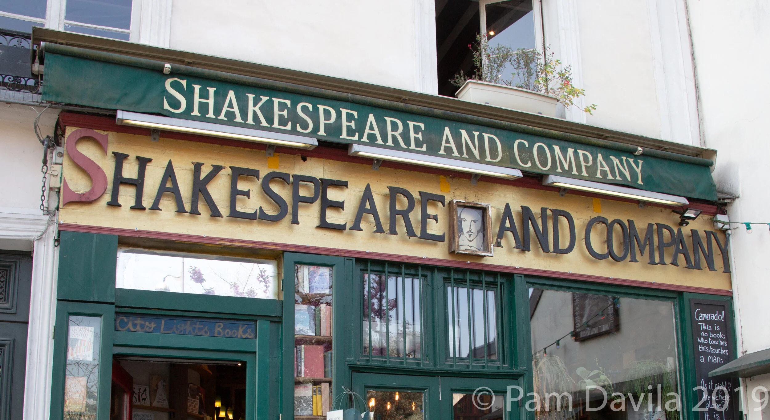 Shakespeare and Company book store