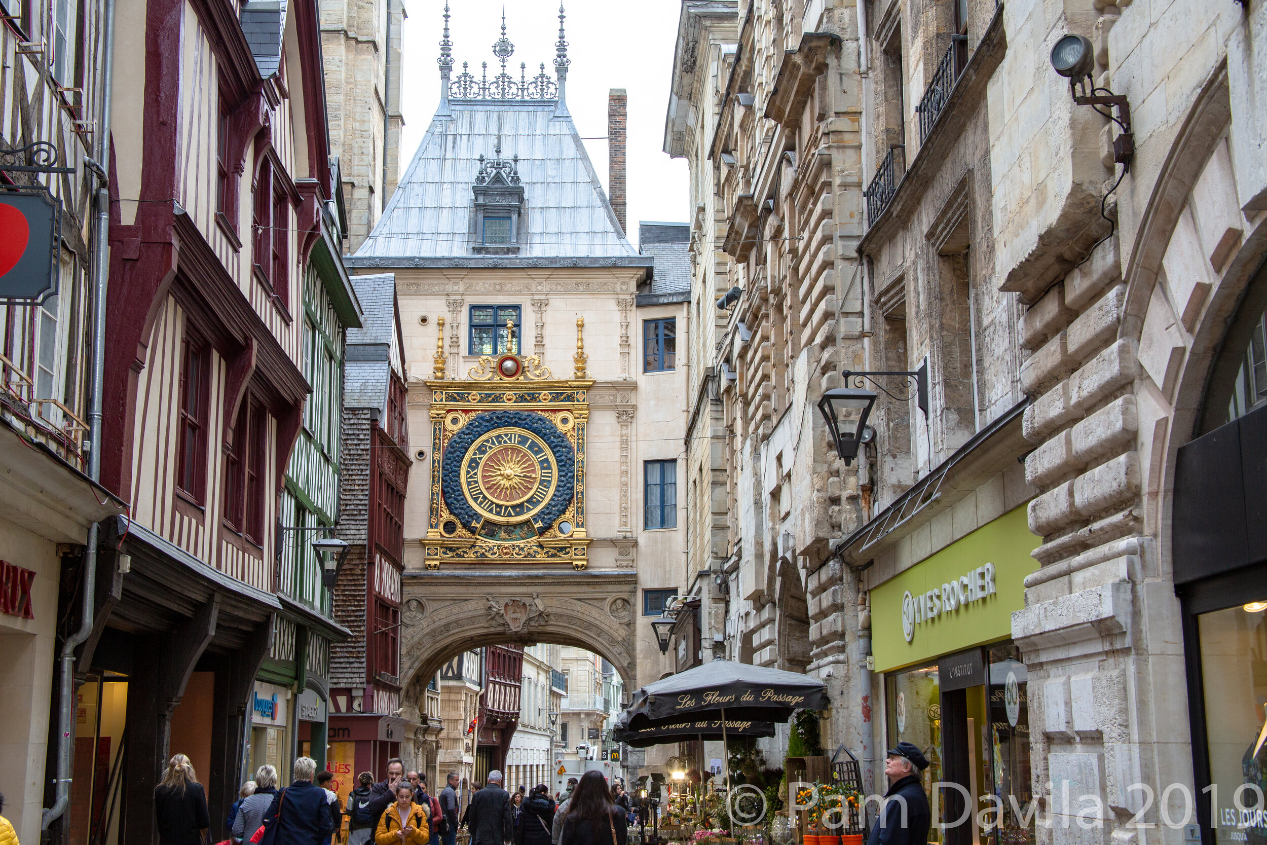 The streets of Rouen