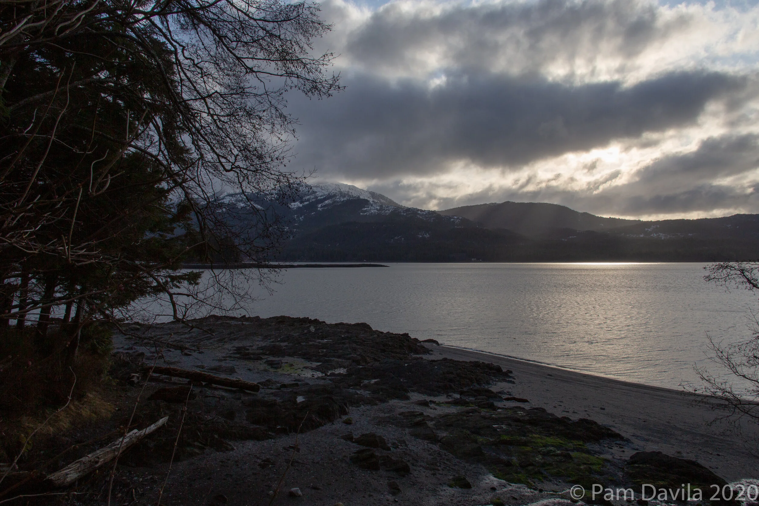 Close to sunset on Sunset Beach