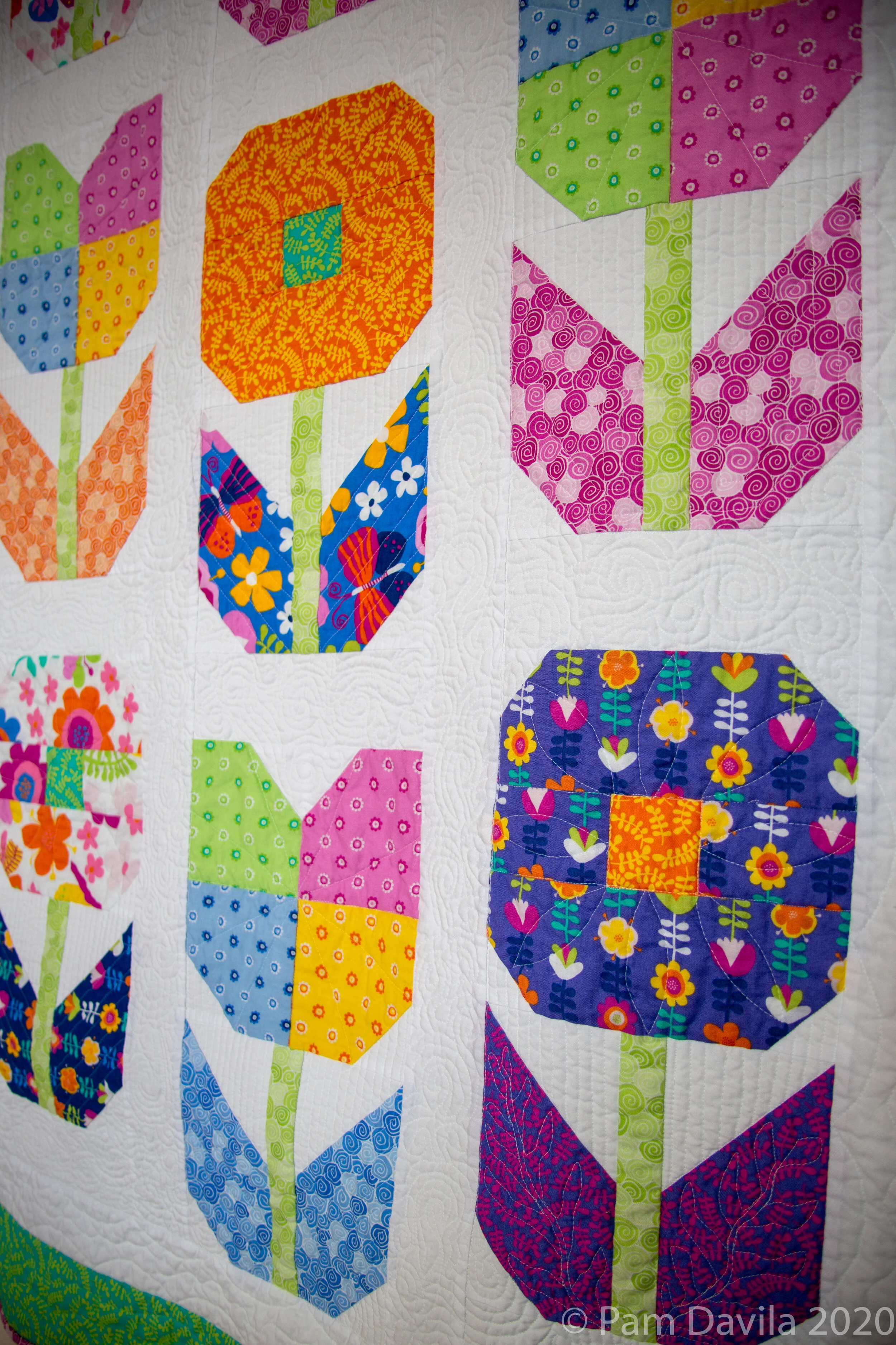 Winnie's quilt - more detail