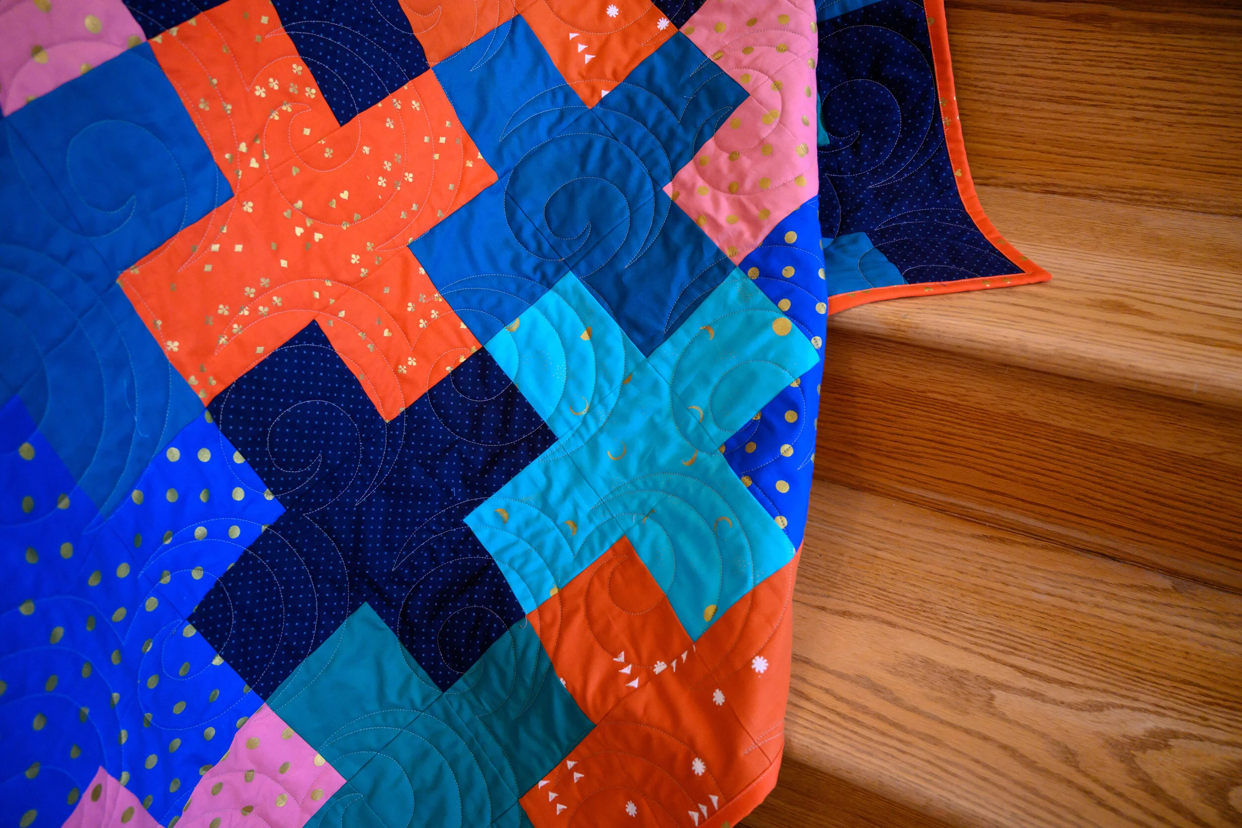 Jess king quilt detail