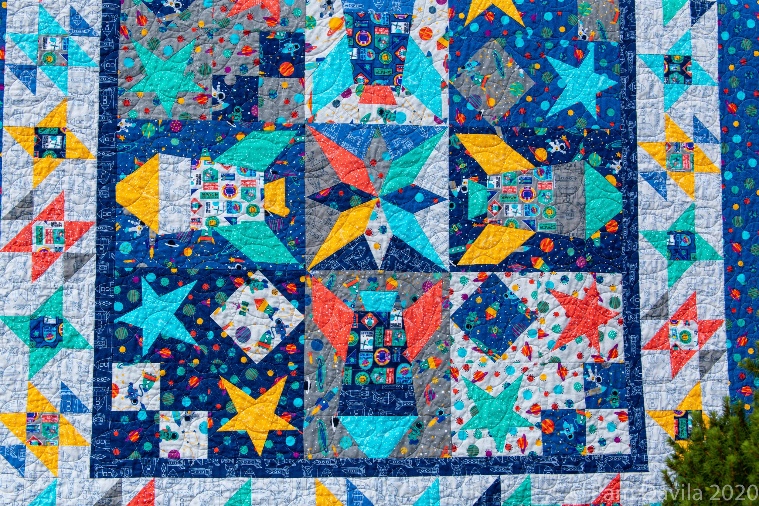 My first try at foundation paper piecing