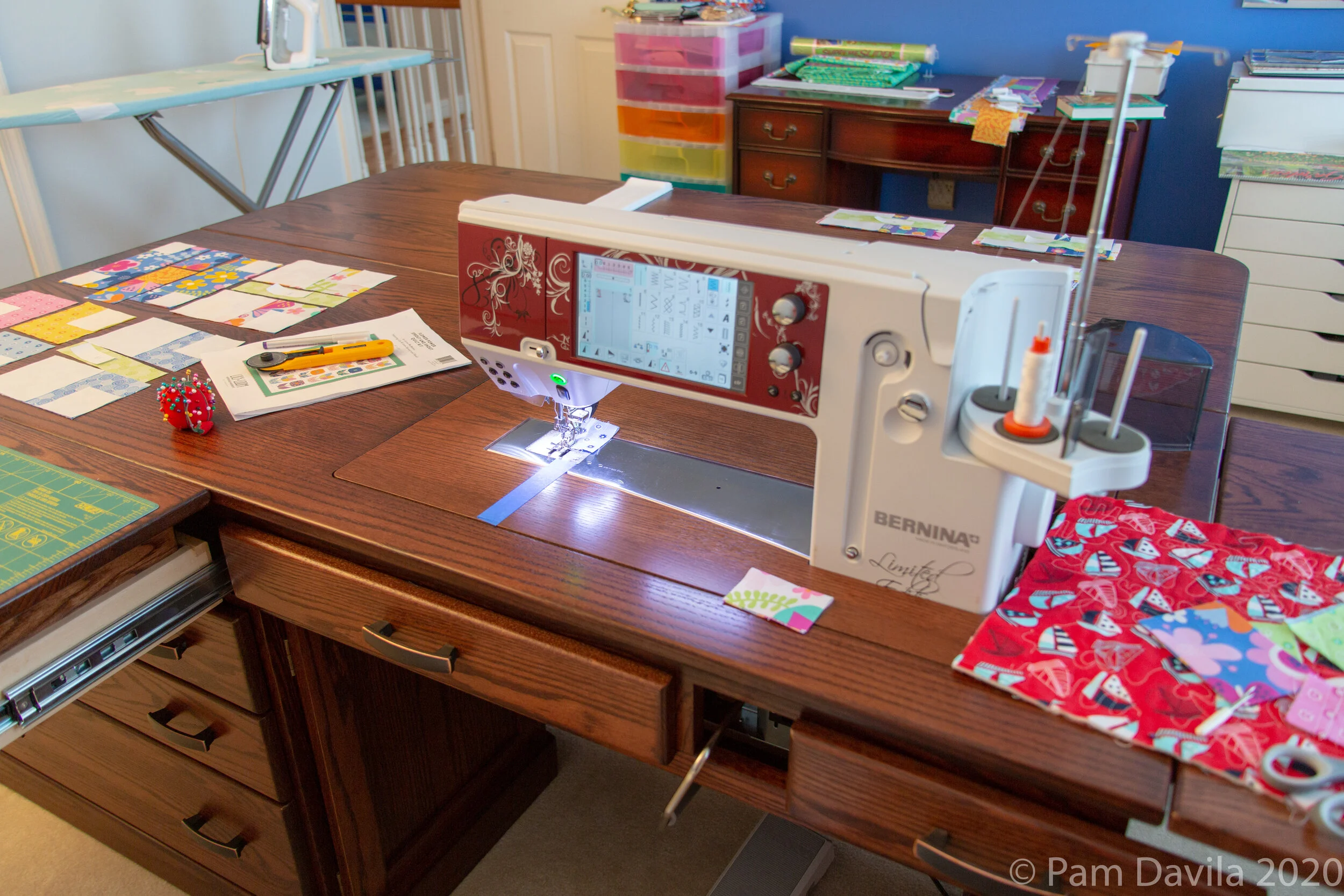 My Bernina 830 machine