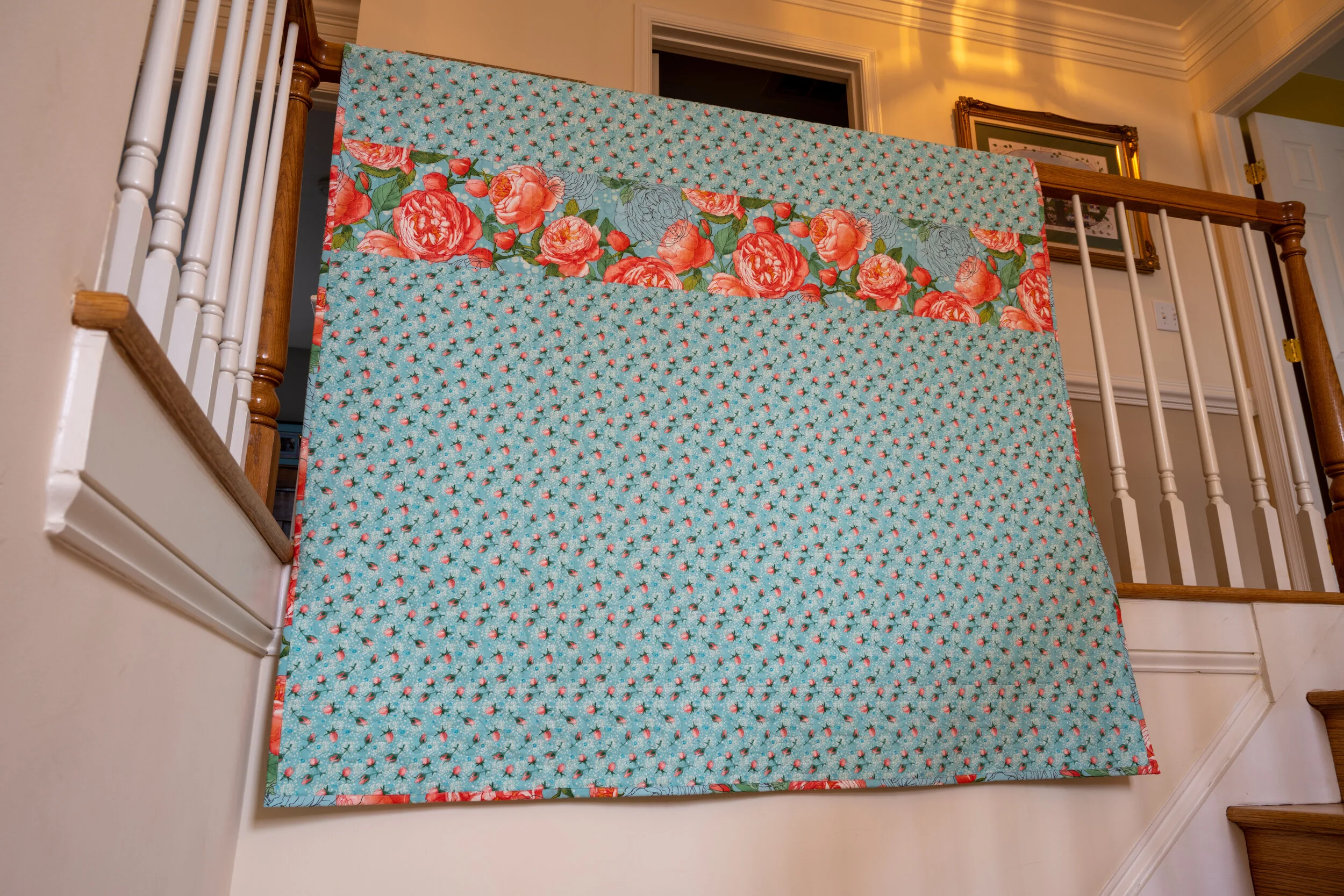 Cindy's quilt - the backing