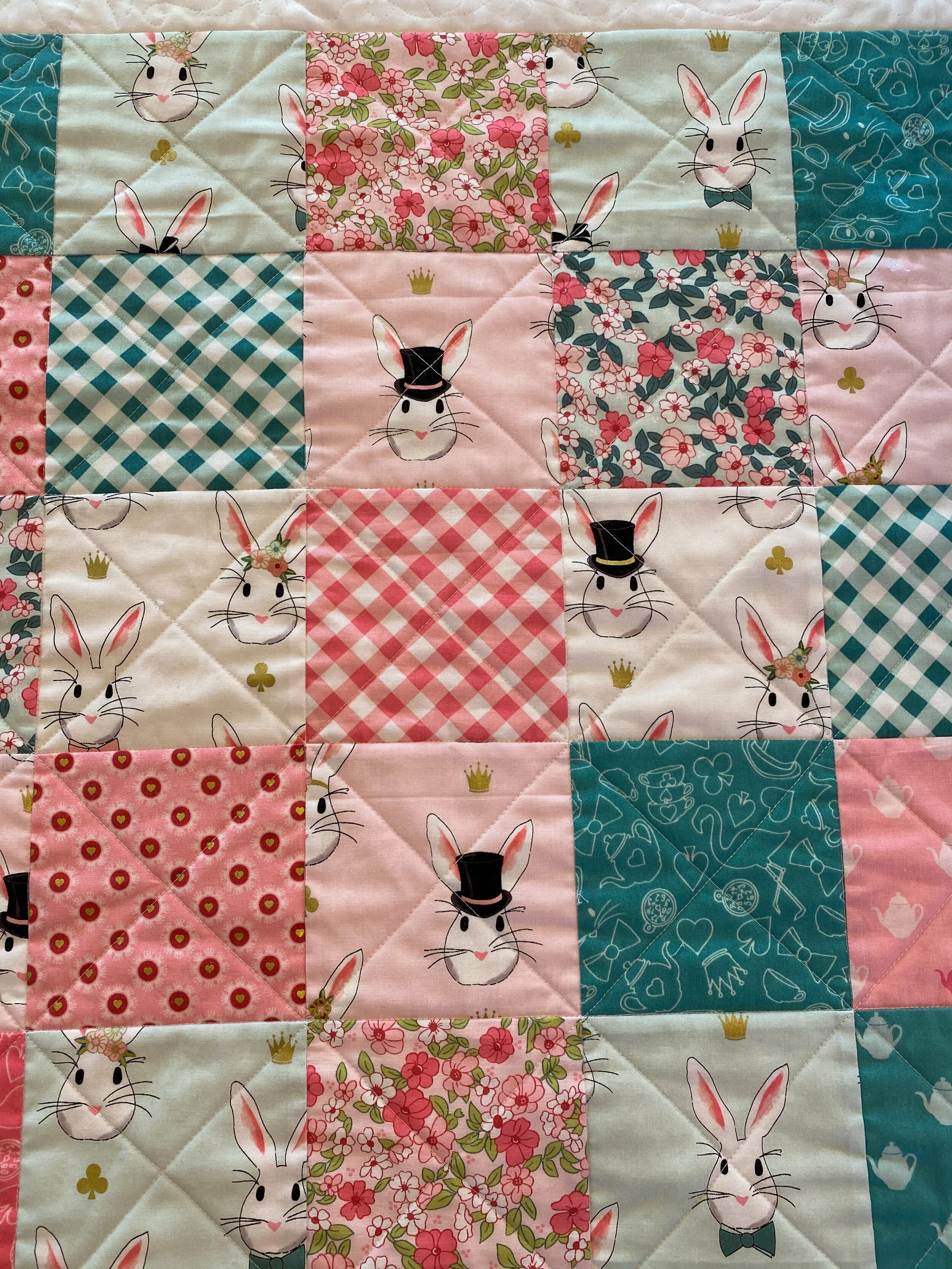 Baby Whitney quilt - close up