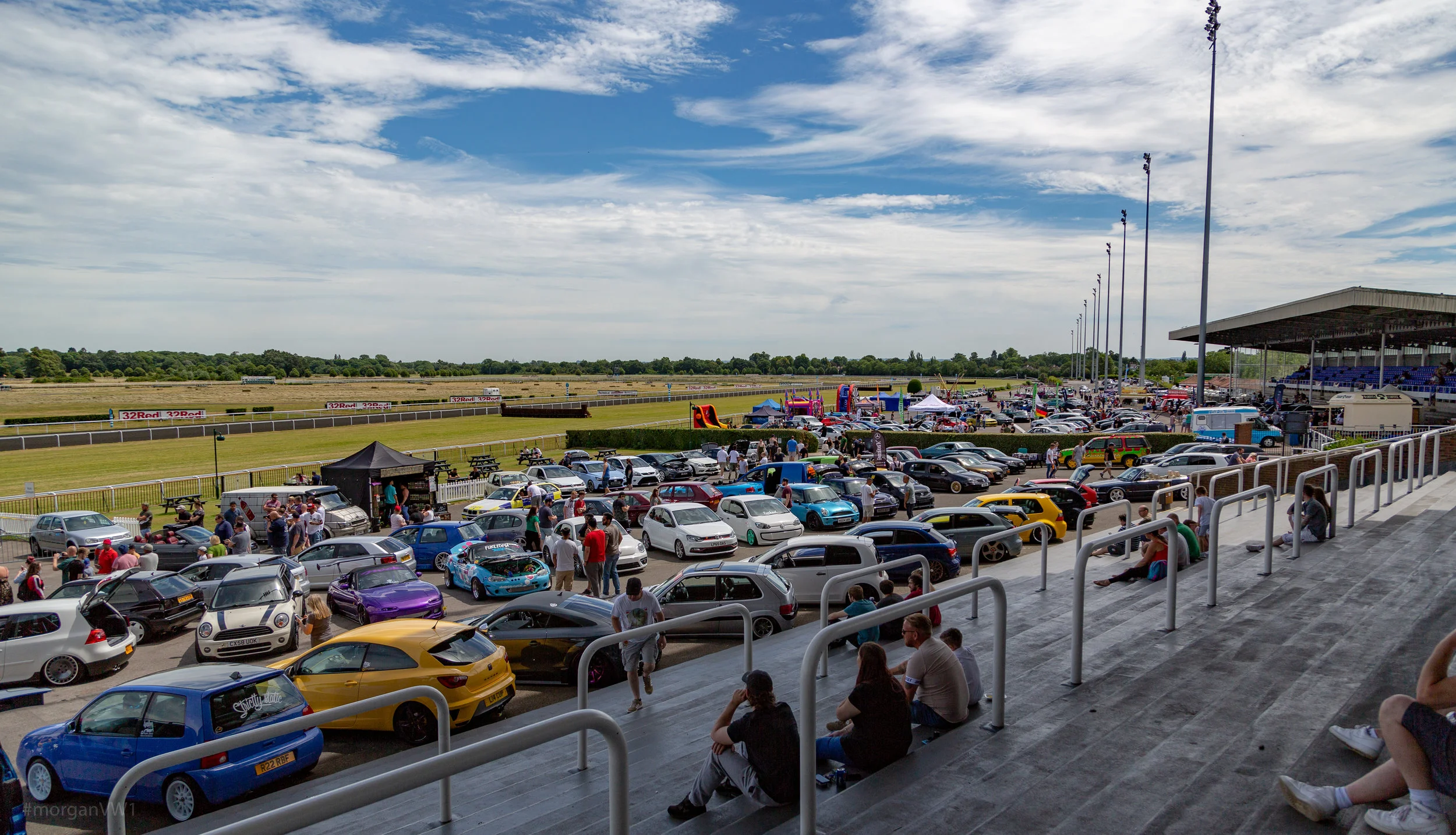 Show and shine area in full swing