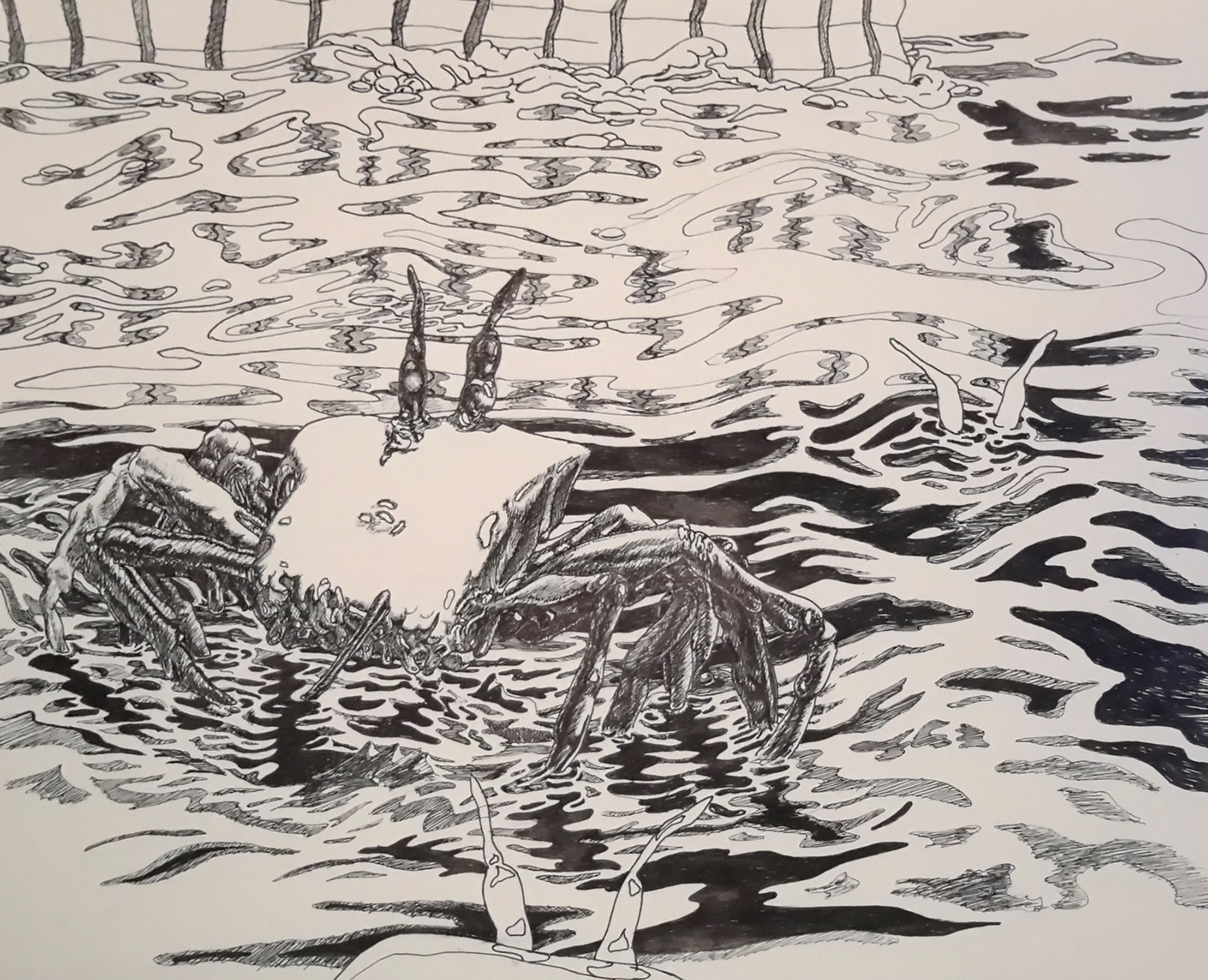  Ink on paper | 18x22" 