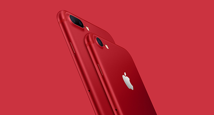 Apple Introduces Iphone 7 Iphone 7 Plus Product Red Special Edition Red