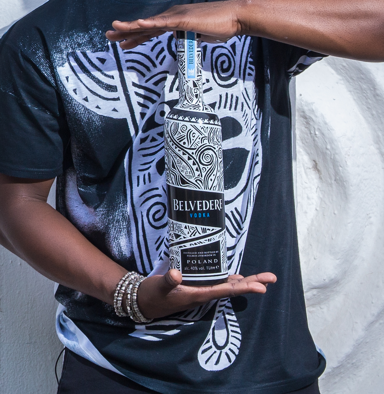 Belvedere Vodka Red Limited Edition by Laolu 1 Liter - Glendale