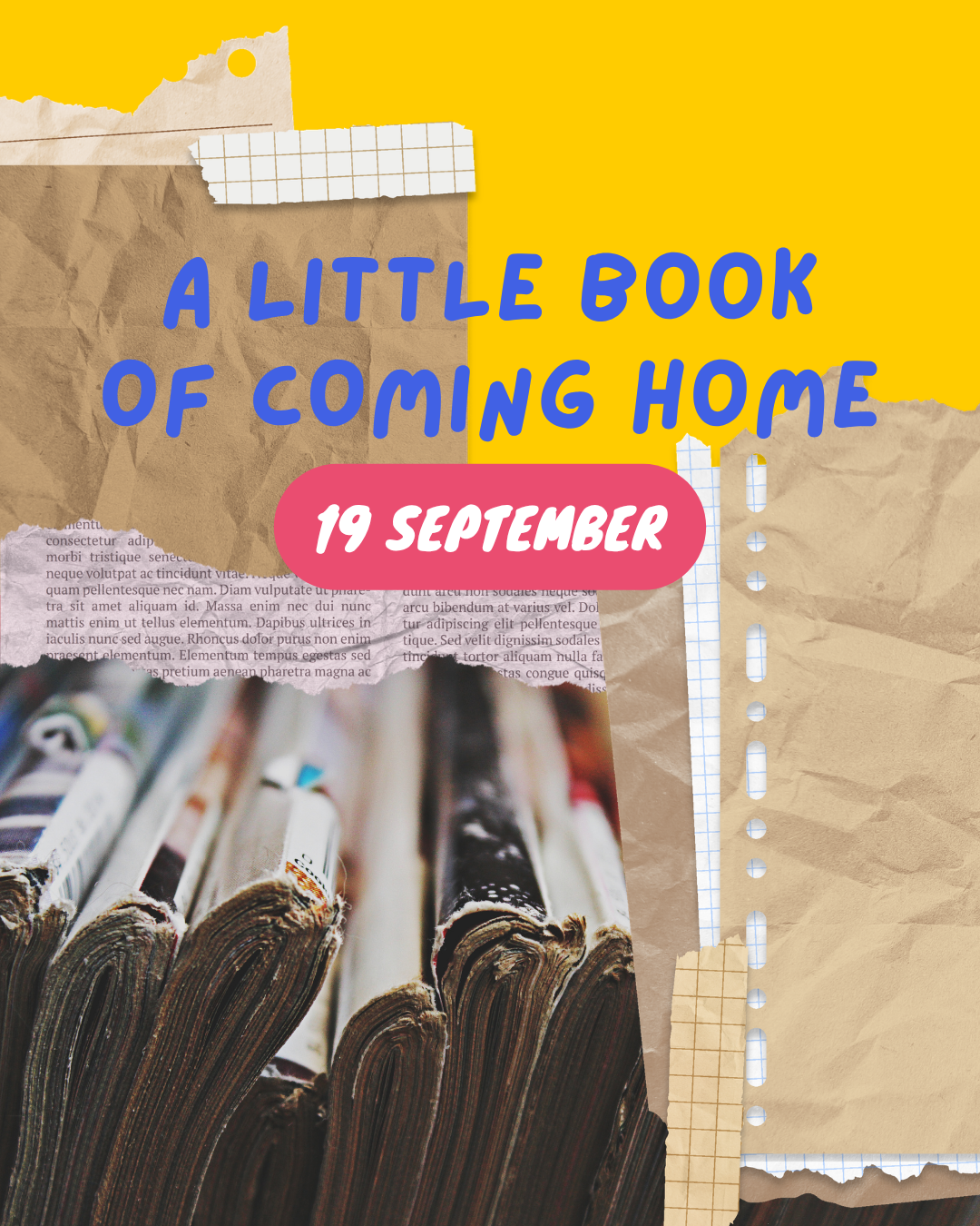 A Little Book of Coming Home / 19 September