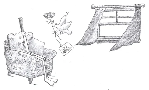 Illustration by Jennifer Paros - Copyright 2008