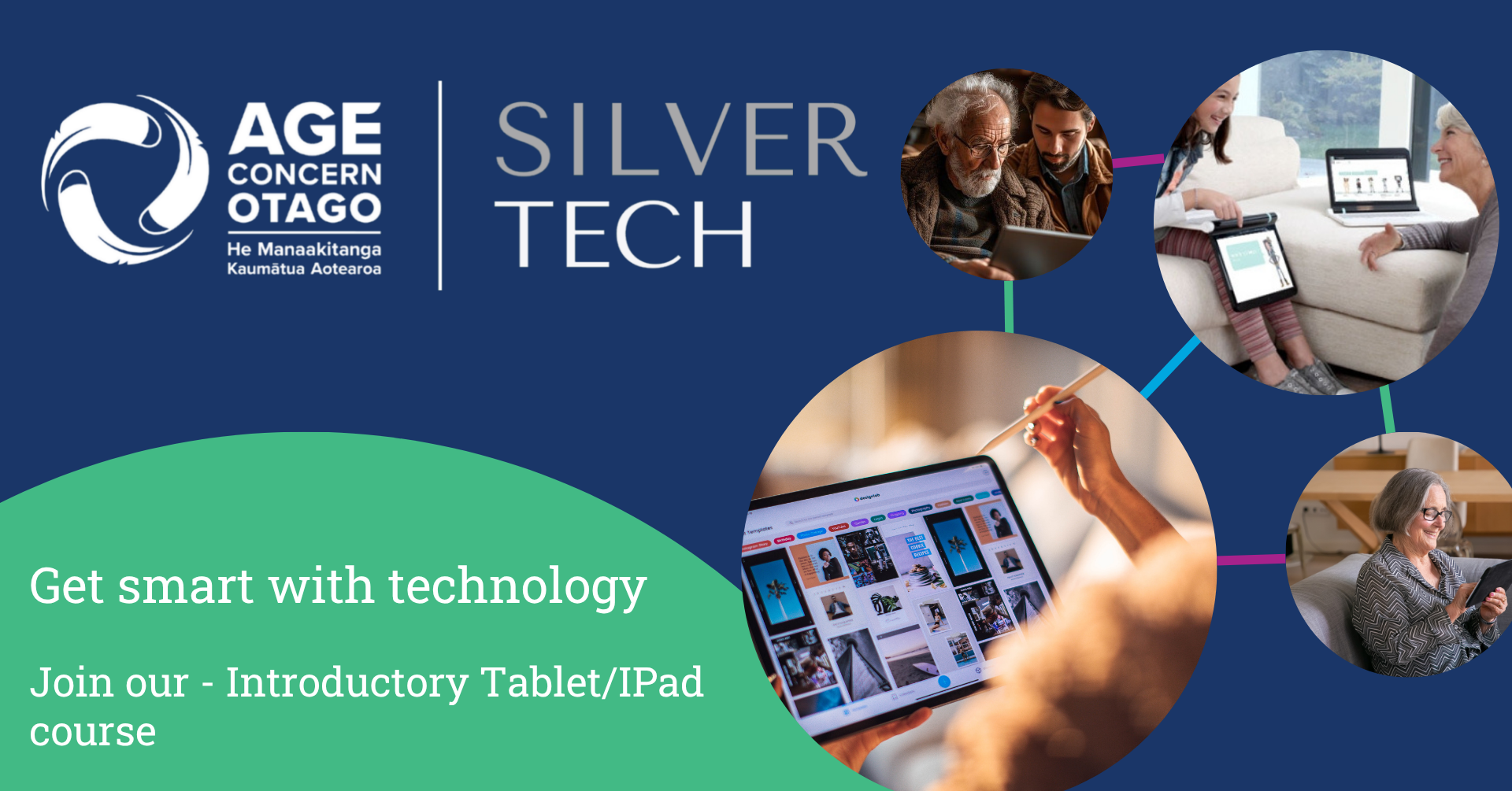 SilverTech Introductory Tablet/IPad course | Dunedin Central