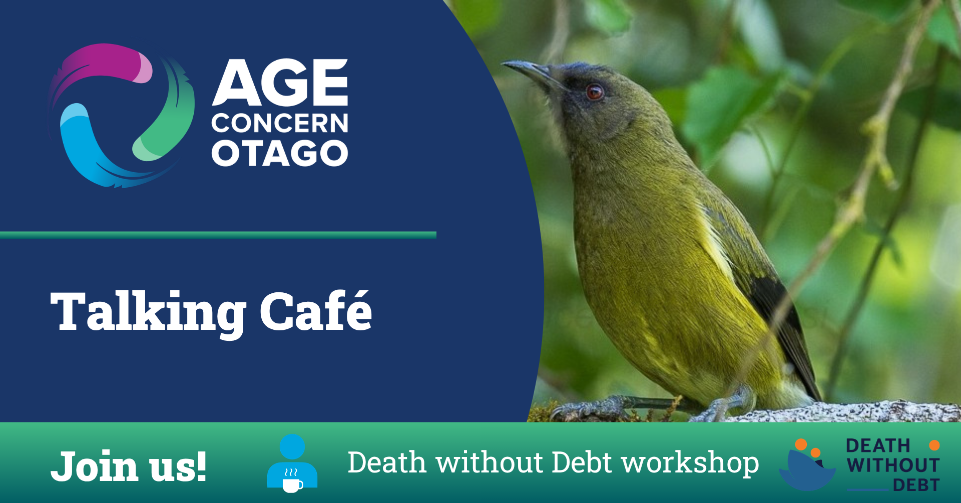 Talking Cafe | Green Island | Death without Debt