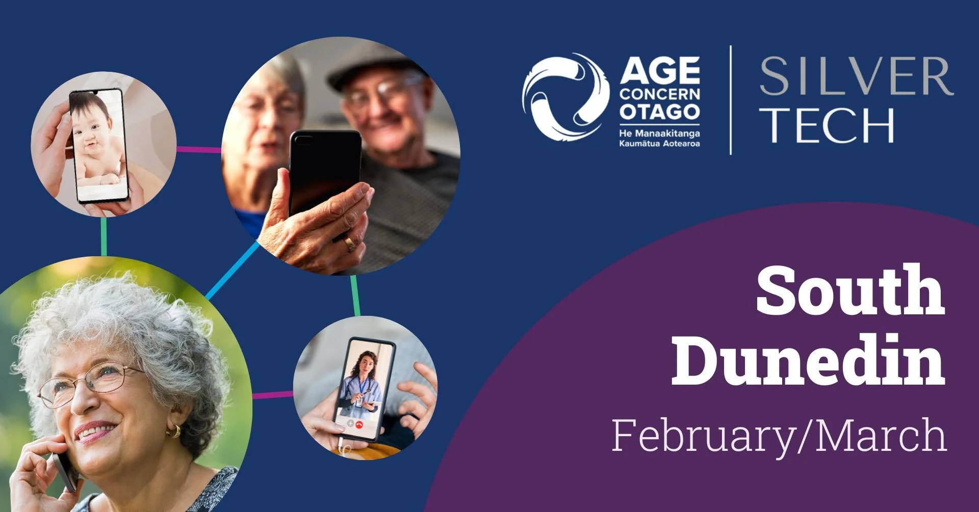 Silver Tech smartphone course | South Dunedin — Age Concern Otago