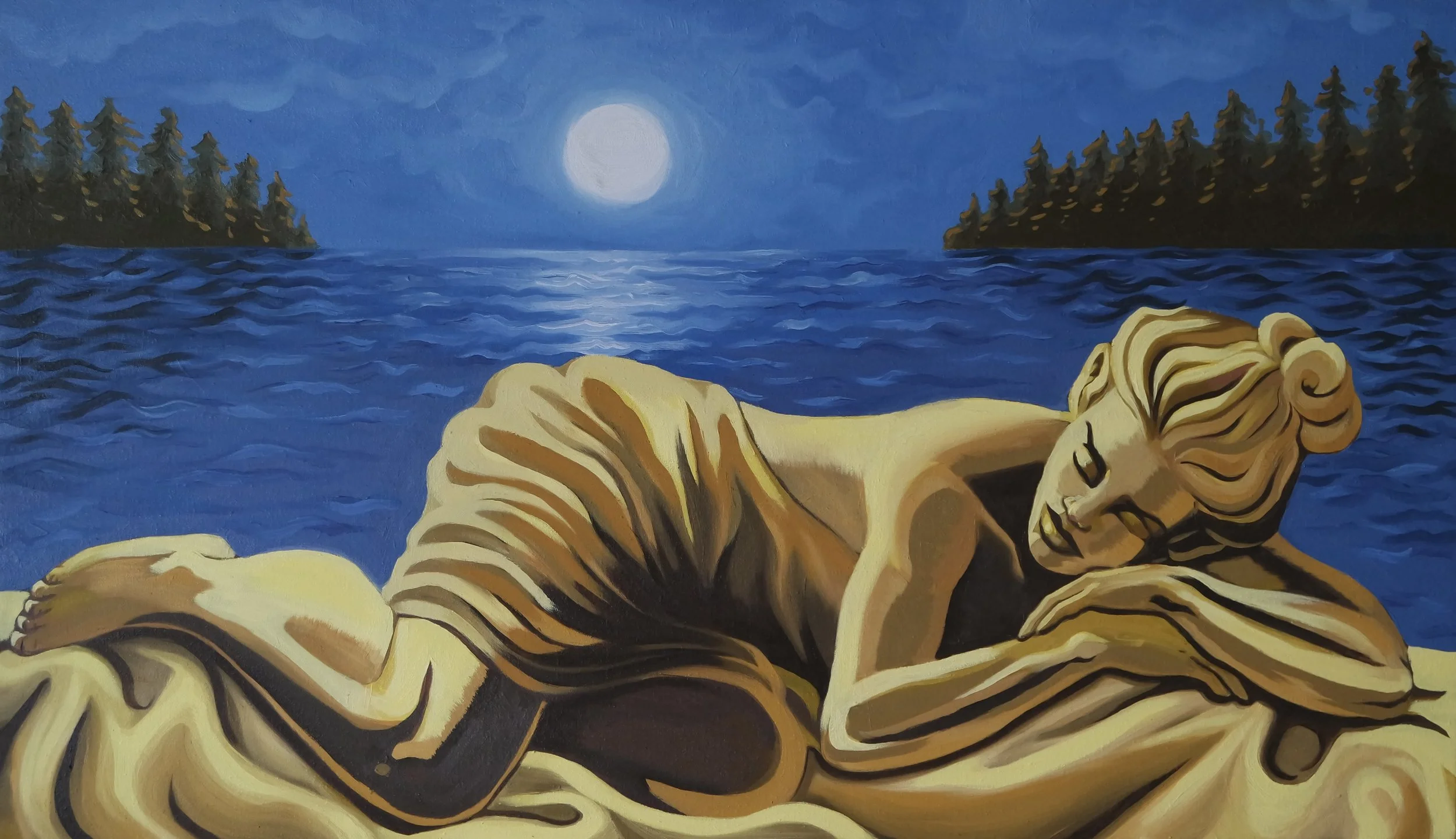 The shore keeps sight