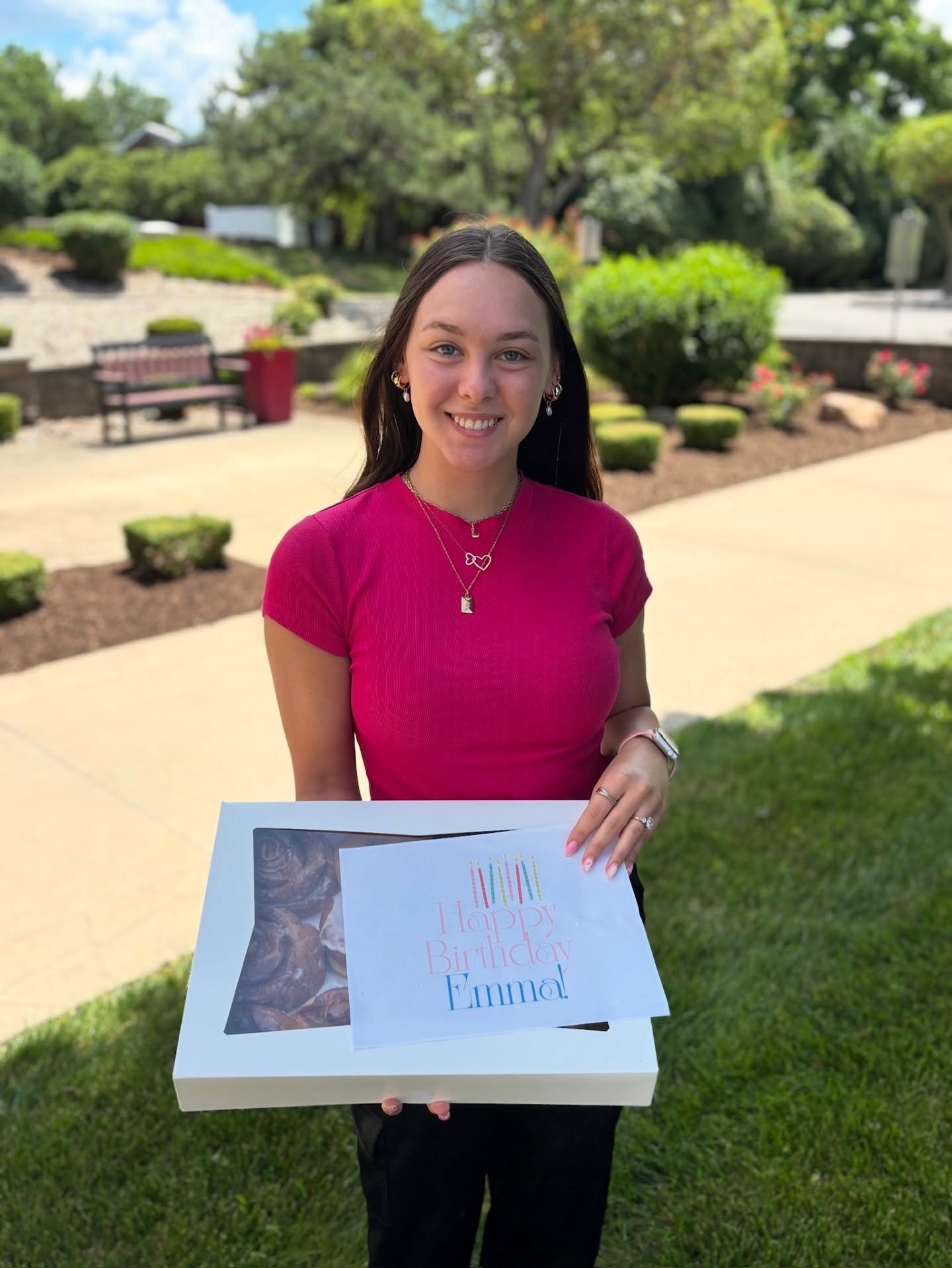 We had the privilege to celebrate Emma&lsquo;s birthday this week! Emma has been such a blessing to our clients at Willow Creek Salon. She is a nail art expert, a help to all of her coworkers, and skilled in hair services as well. Emma, we wish you a