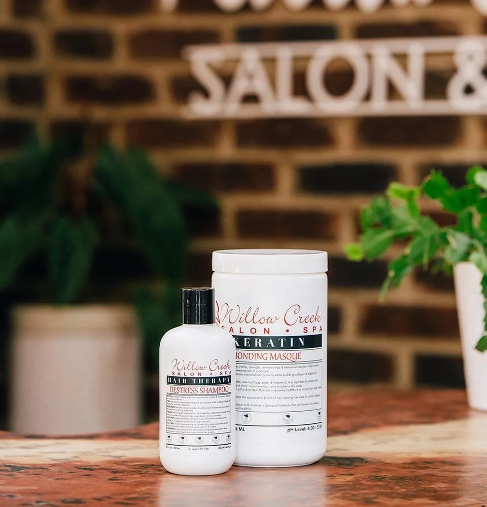 When you need the health of your scalp and hair to work together, this set offers offers strengthinging and growing properties to leave you with a well rounded healthy head of hair. The Keratin Bonding Mask is an excellent reapair and shine tool, esp