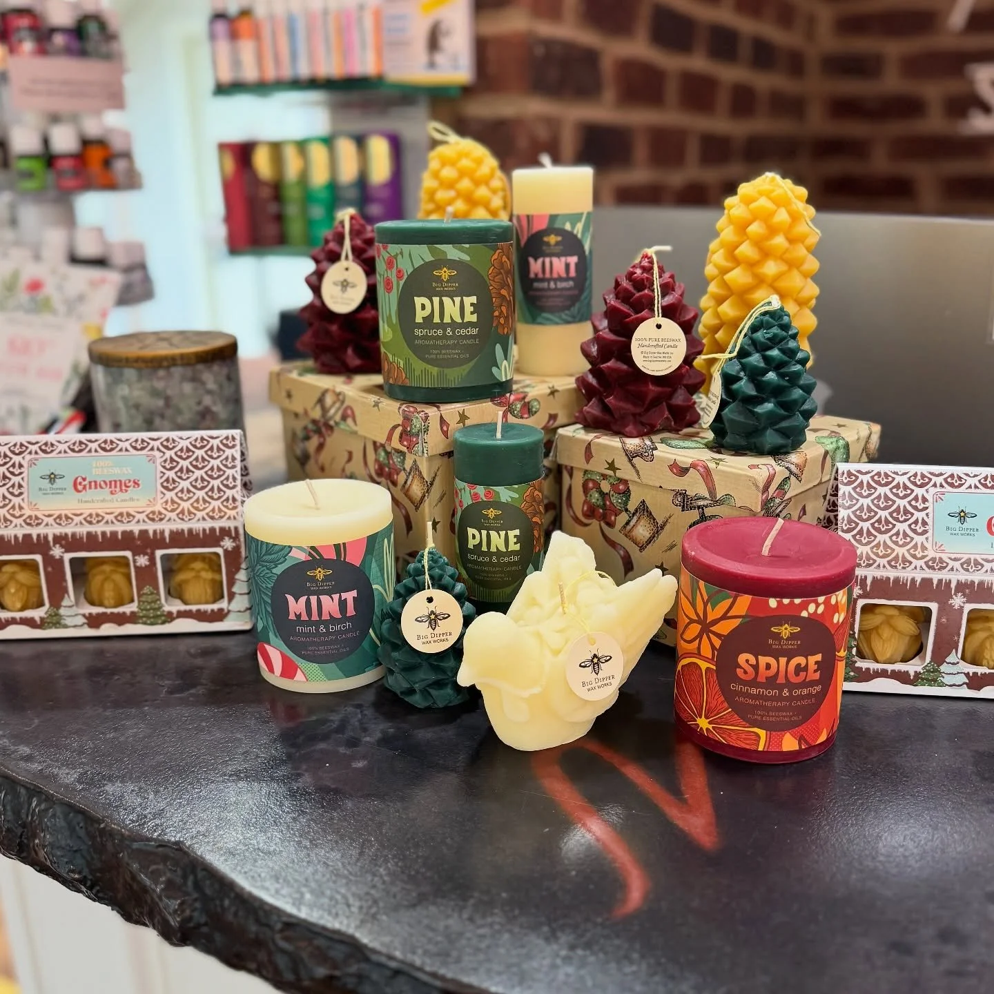 Holiday Big Dipper Candles are in at Willow Creek! Starting at less than $10! 🎄🕯️🎁