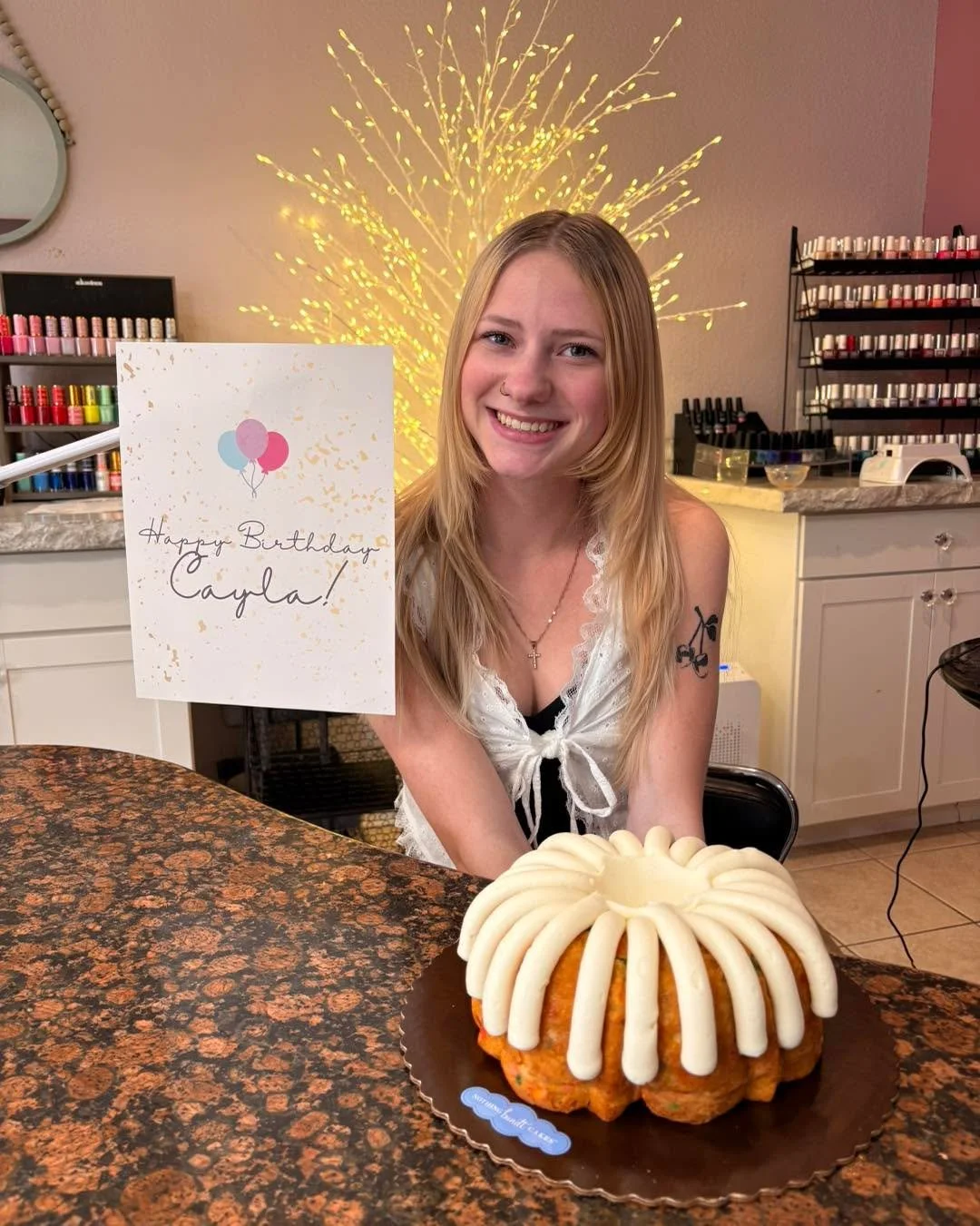 Happy birthday Cayla! We love having you on our team! 🌟

#sylvaniasalon #sylvaniabusiness #willowcreeksalon #willowcreek #happybirthday