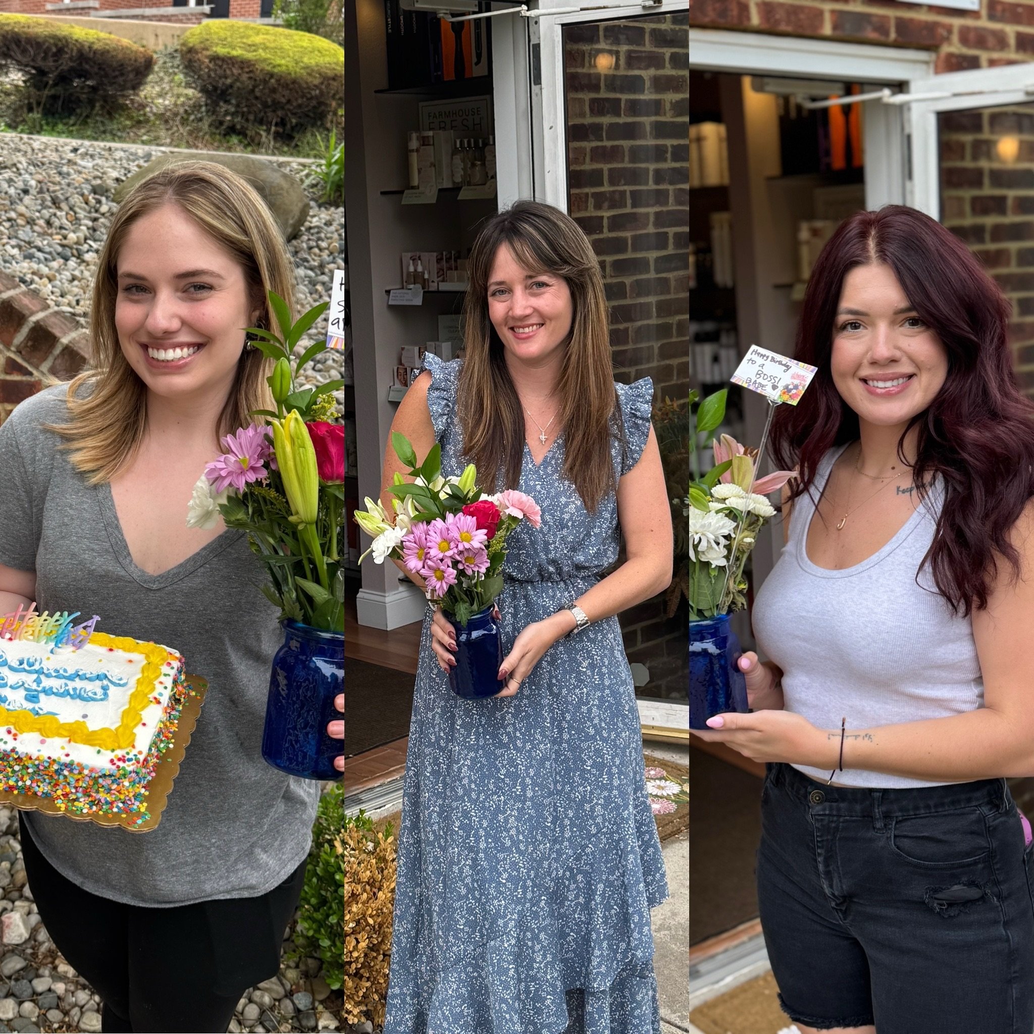 Happy birthday week to four of our stellar team members! Happy birthday Bethanne, Brinklei, Mandy, and Samantha! We hope each of you always know how valued, unique, and amazing you truly are! 🎂🎊🥳