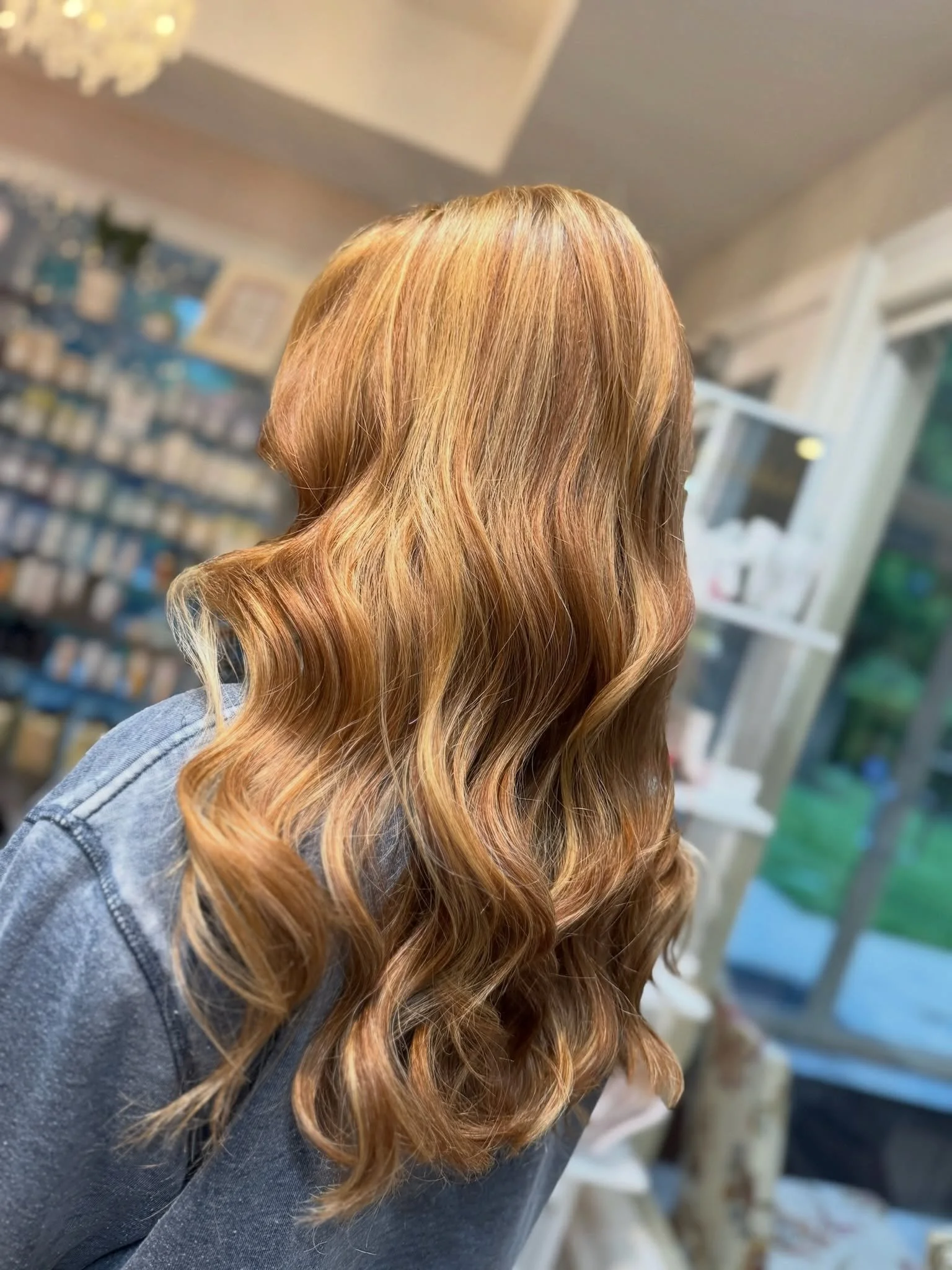 We know who&rsquo;s going to steal the spotlight 🌟#willowcreeksalon #davinescolor #longhair #sylvania #toledohair