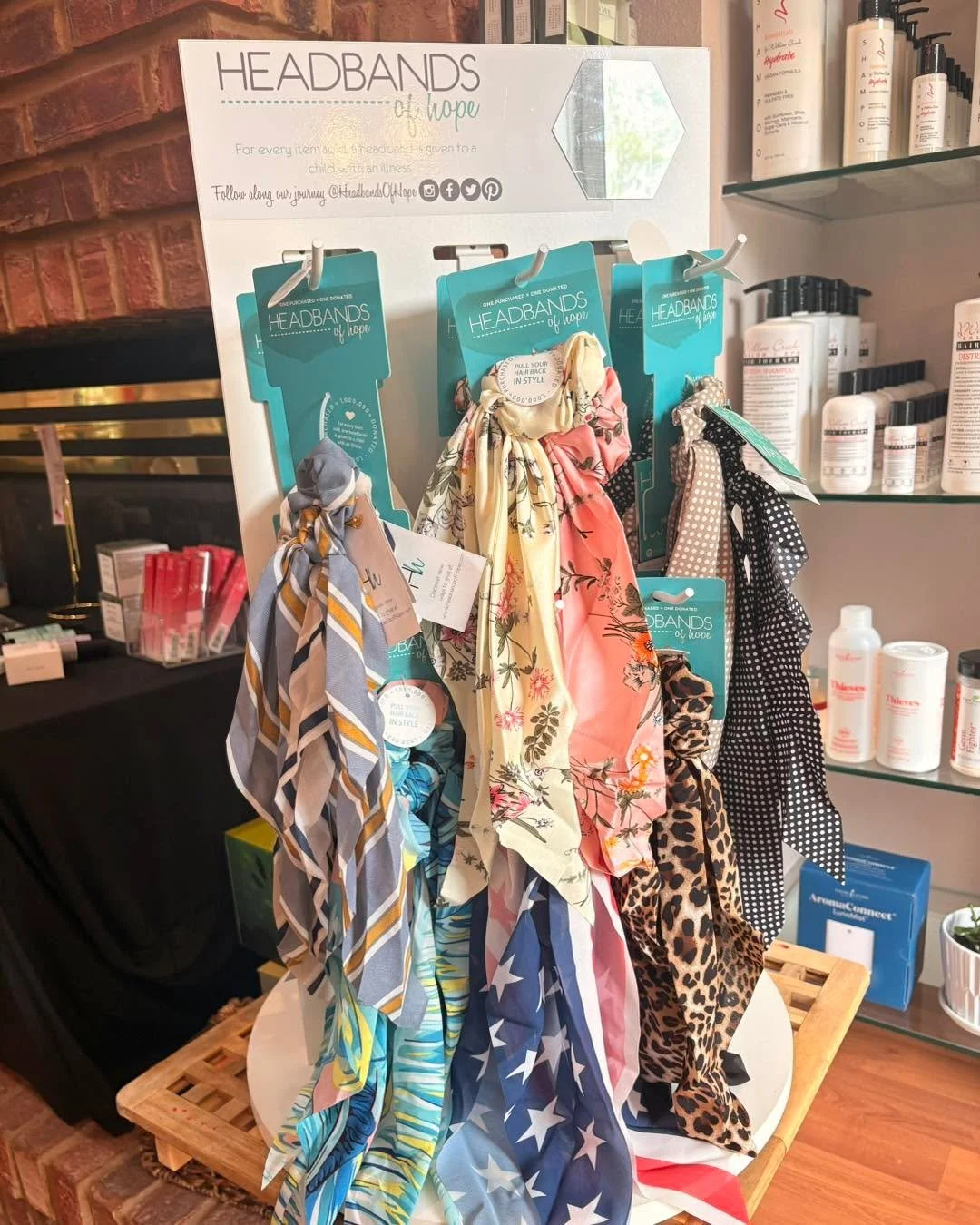 New in our store - Headbands of Hope hair accessories! We are so proud to carry this brand, where every purchase you make donates a headband to a child battling illness. 

#sylvaniasalon #toledosalon #sylvania #sylvaniabusiness #willowcreeksalon #wil