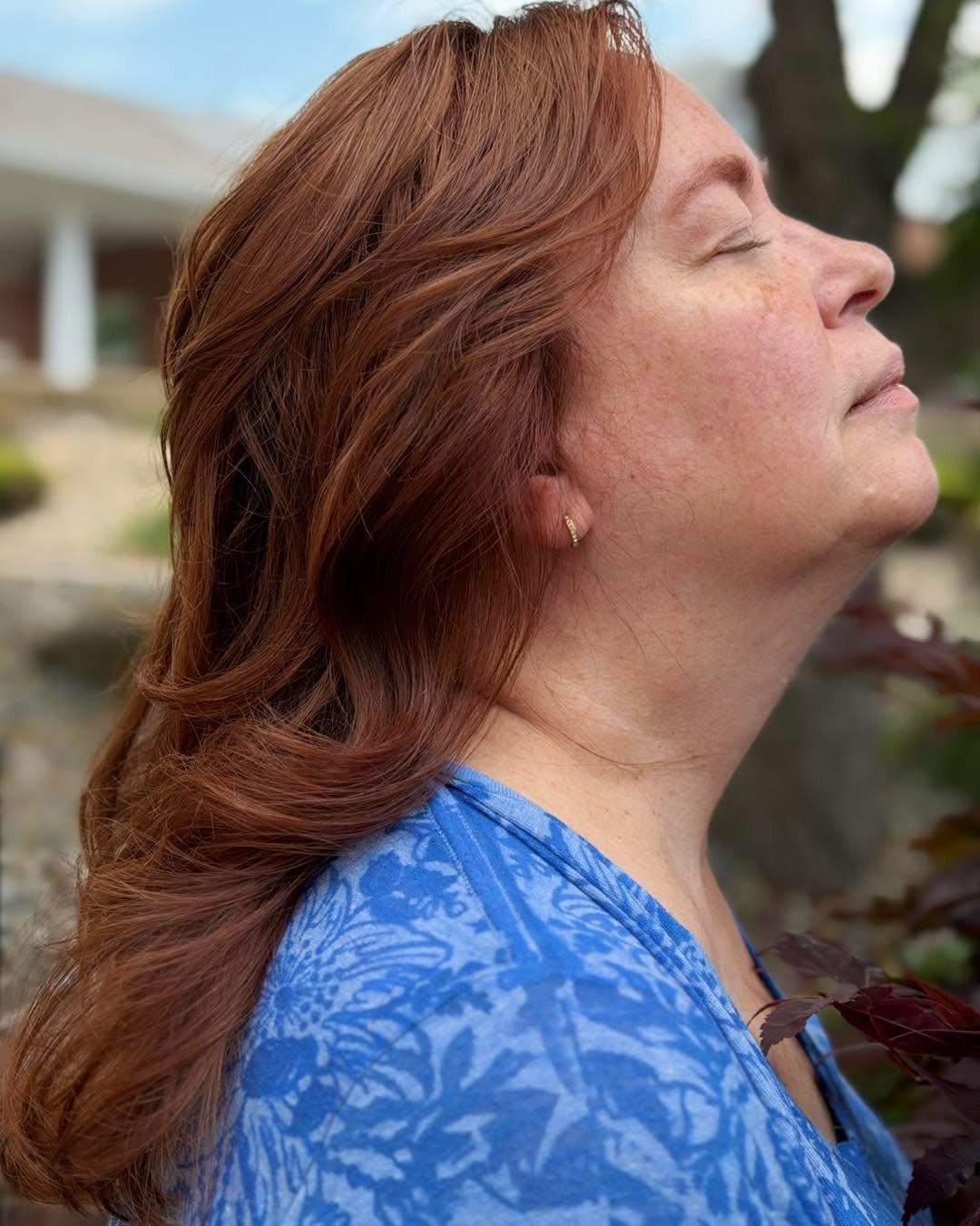 &ldquo;Natural&rdquo; redhead!! 😉😉
Willow Creek can help you embody the color of your dreams!

Color and cut by Mary. 
#sylvaniasalon #toledosalon #sylvania #sylvaniabusiness #willowcreeksalon #willowcreek #davinescolor #davines