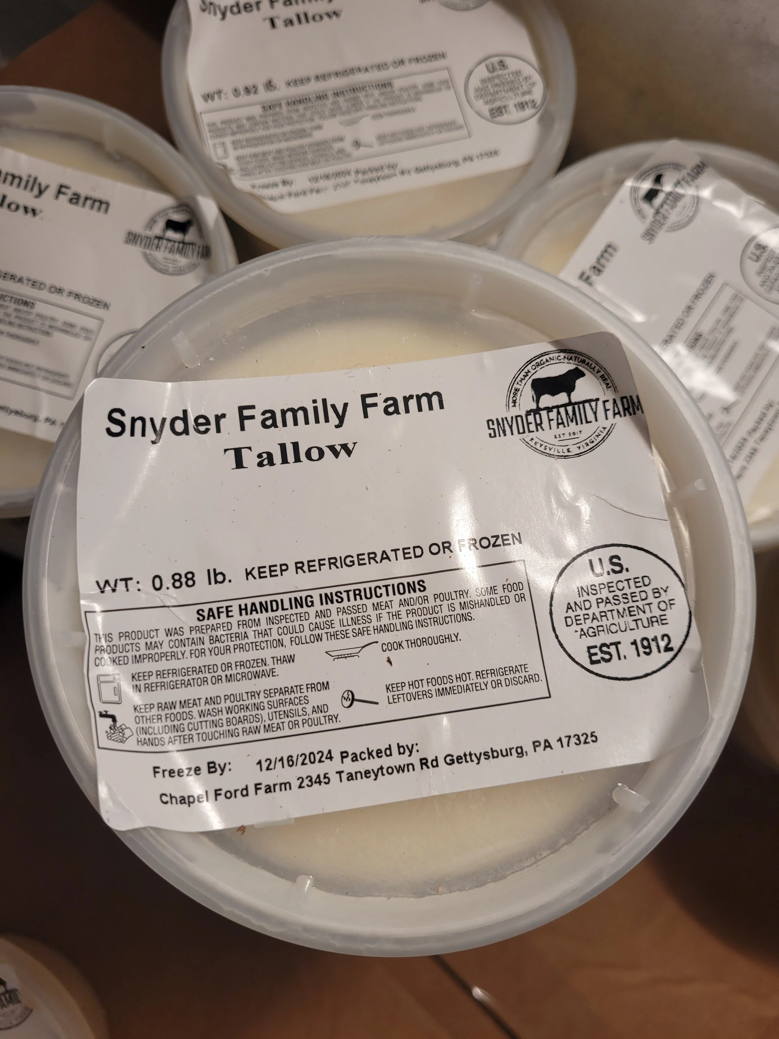 Beef Tallow - Versatility and Benefits