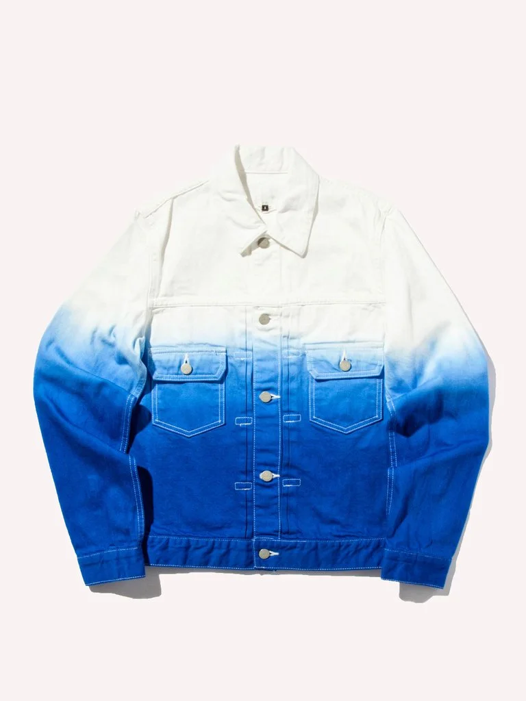 colorful jean jackets