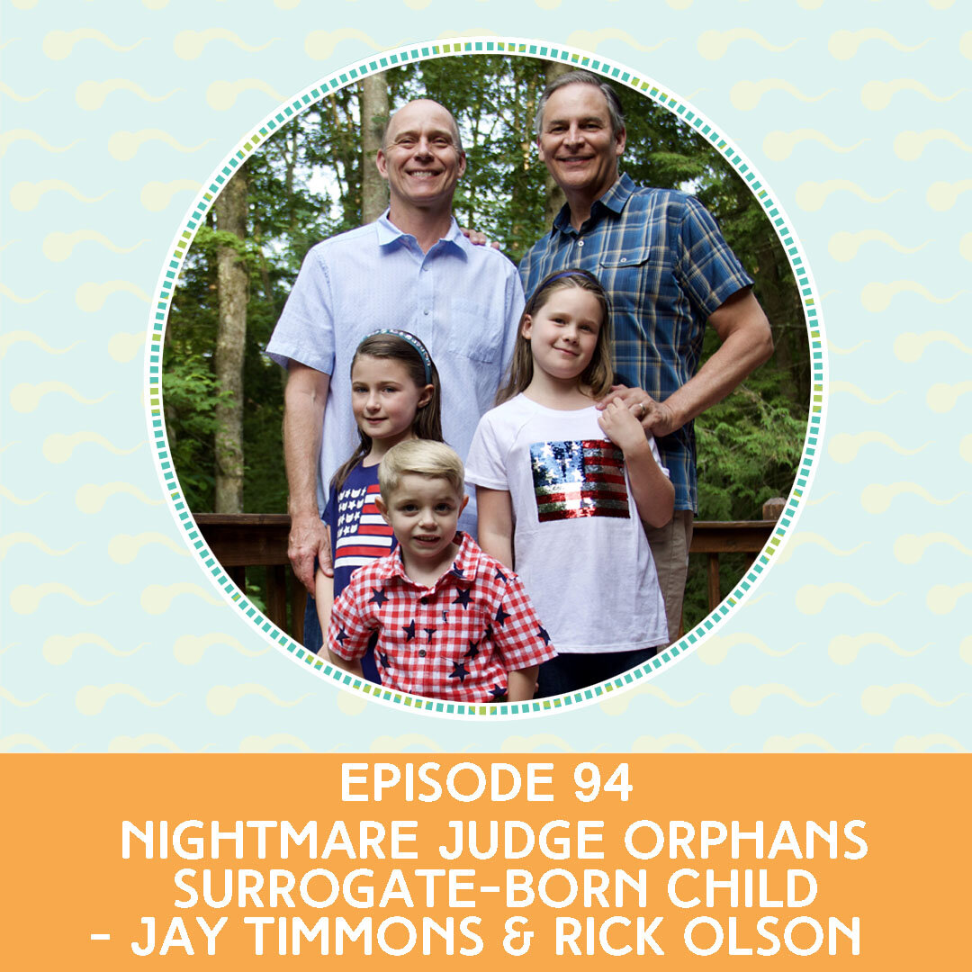Episode 94: Nightmare Judge Orphans Surrogate-Born Child - Jay Timmons and Rick Olson