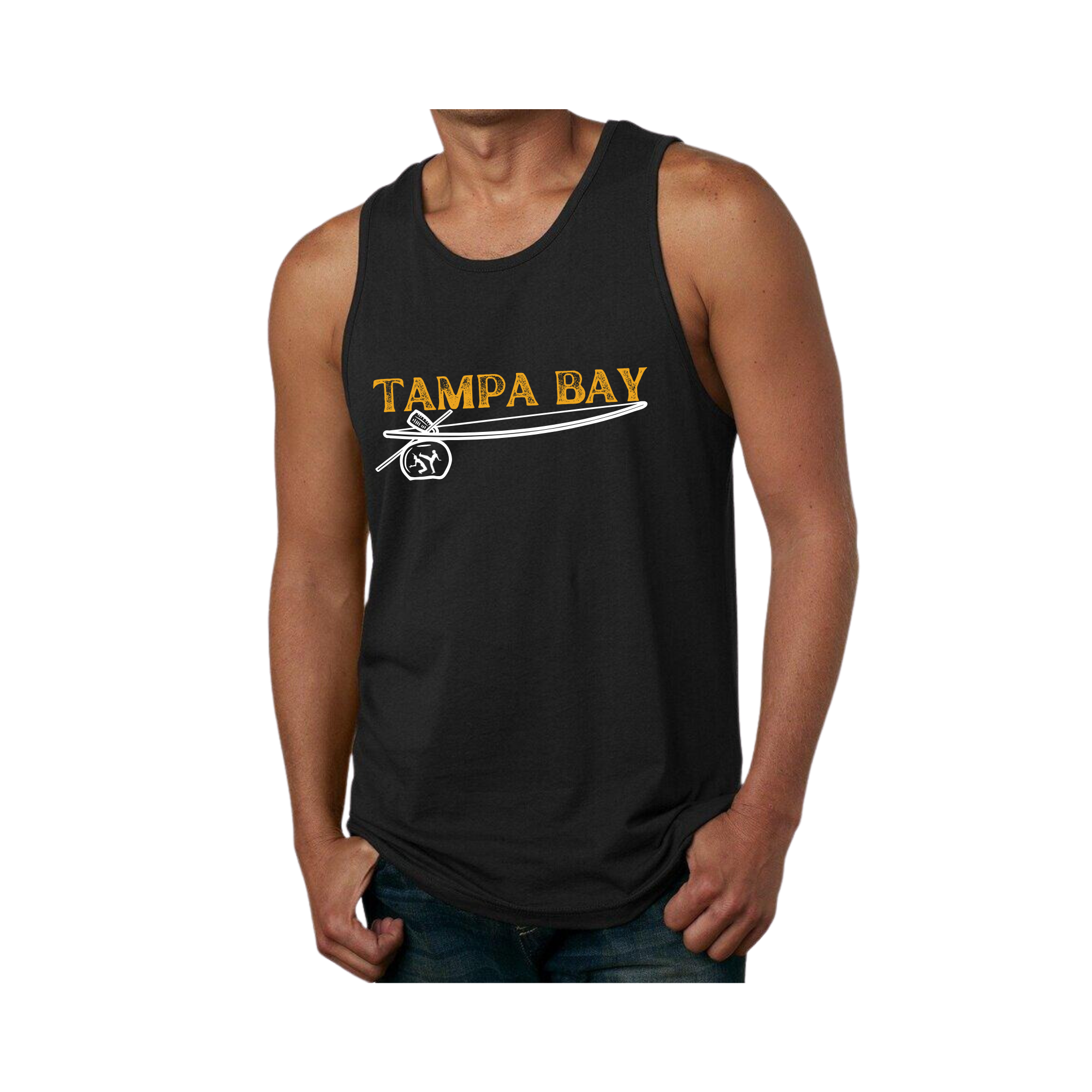 Black Tank - Tampa Bay Gold