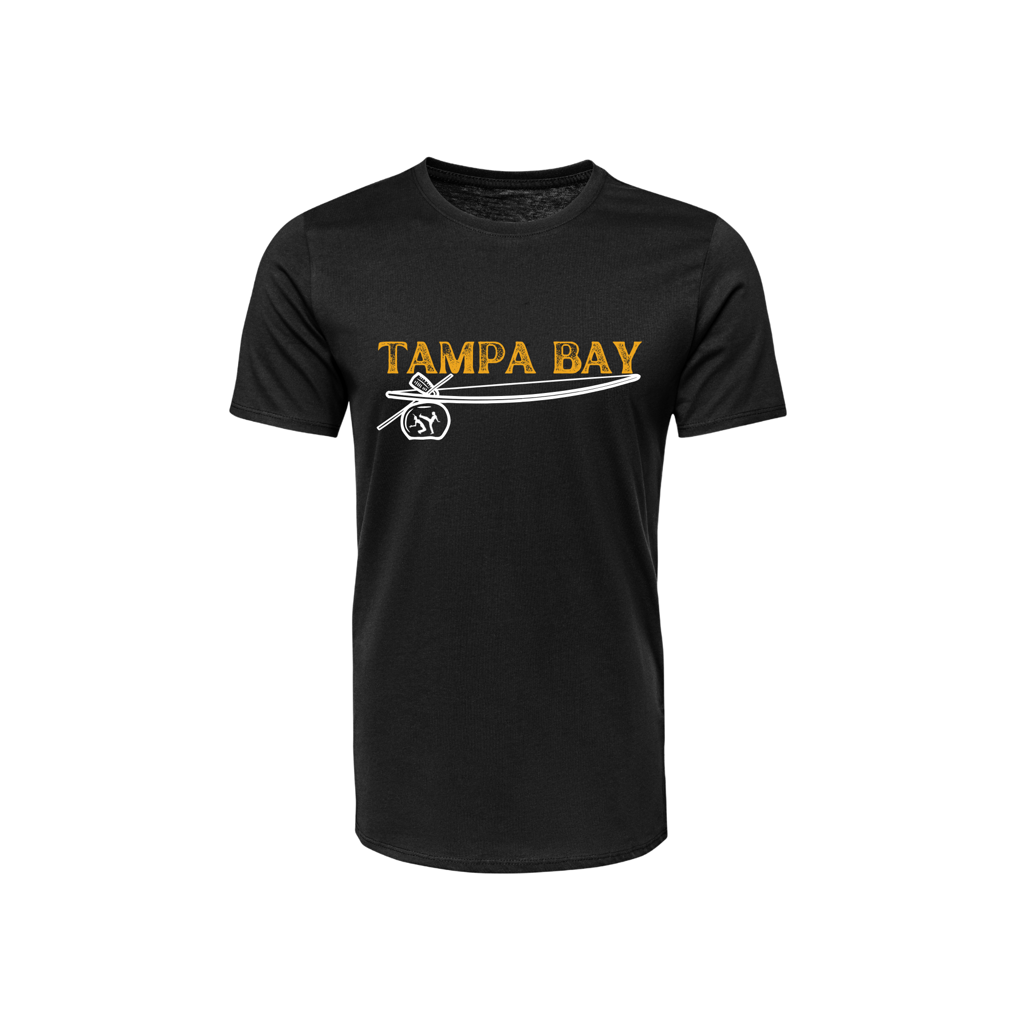 Black Tshirt - Tampa Bay Gold