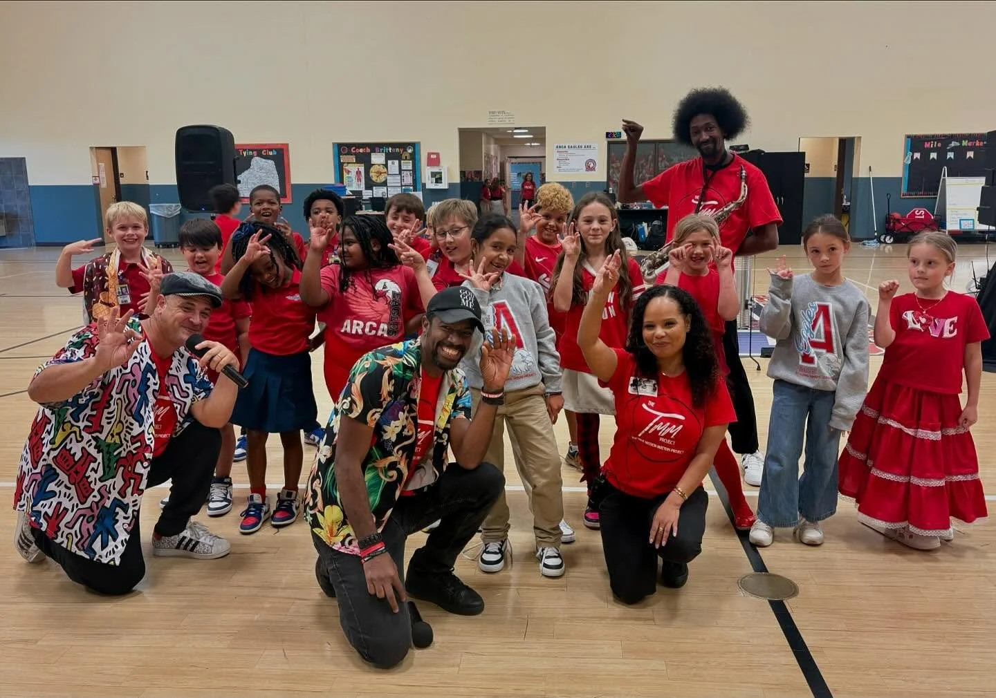 Thank you @arca_eagles for having us for Red Ribbon Week🙏🏽❤️