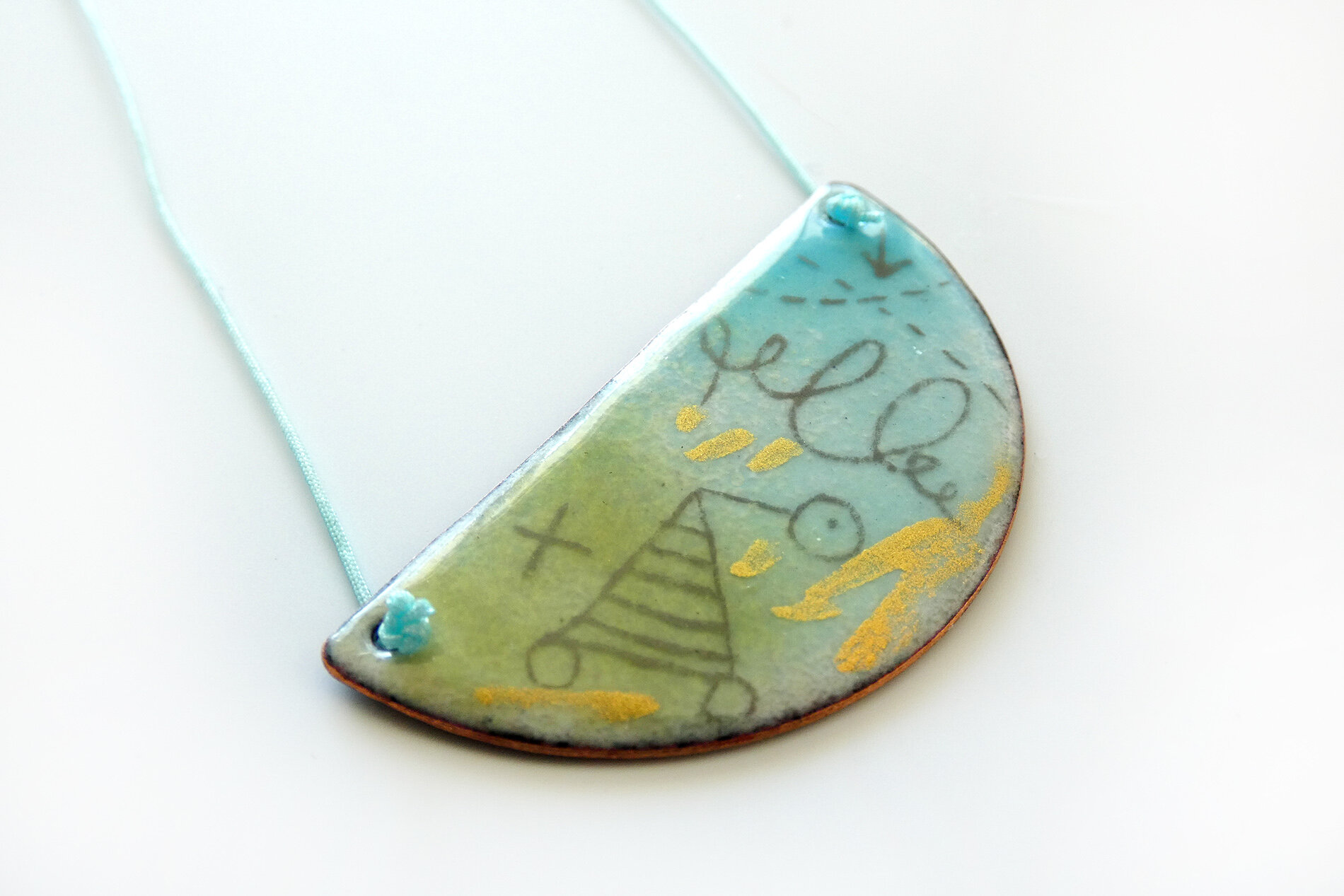 story slice necklace wholesale