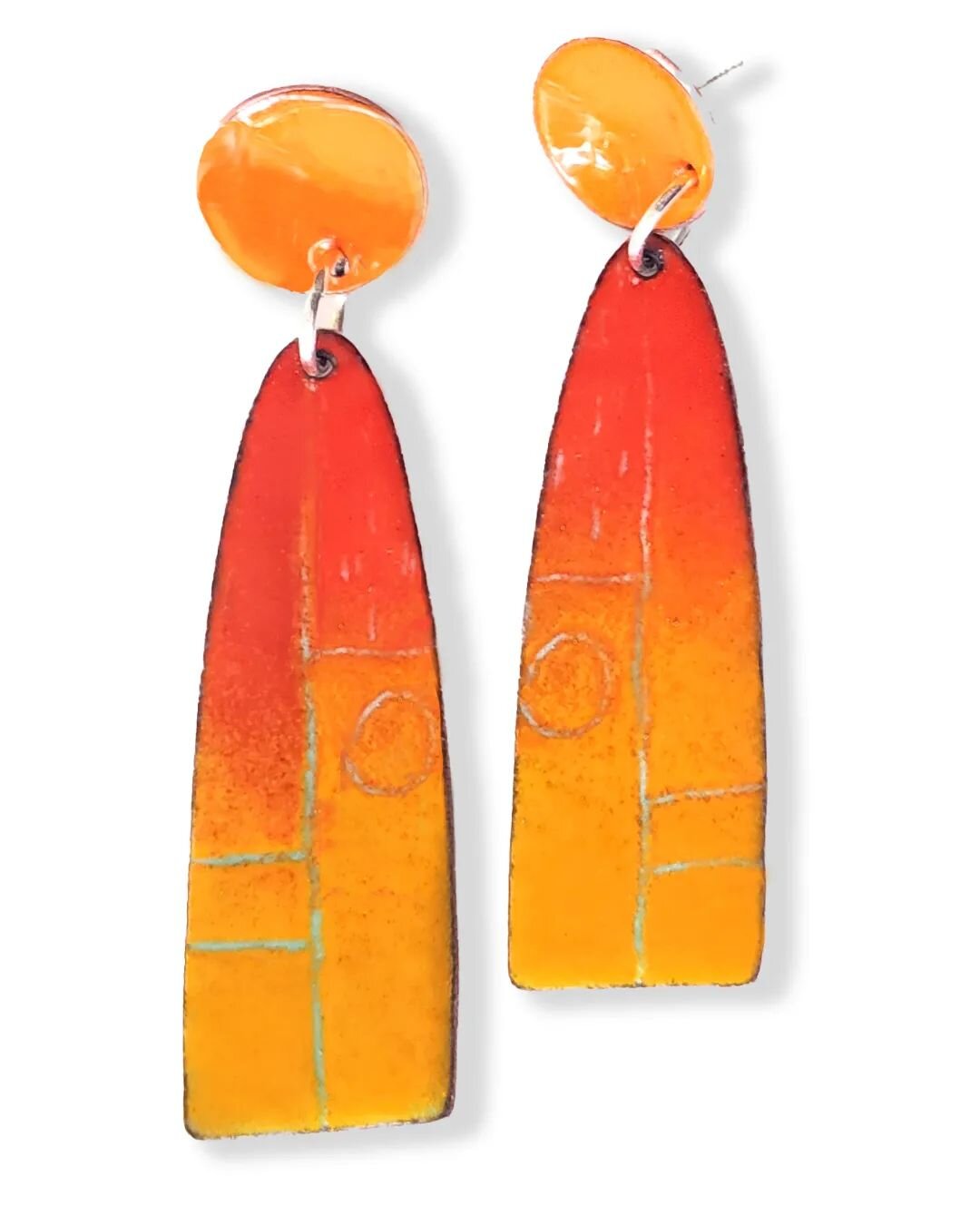 In love with orange!! Coming out with some new summer colors. 
.
I am acutely aware I have been absent from Instagram/FB over the last month. Lots going on with getting @mainegalleryguide off to press, work on the house, my mom's illness (she's doing