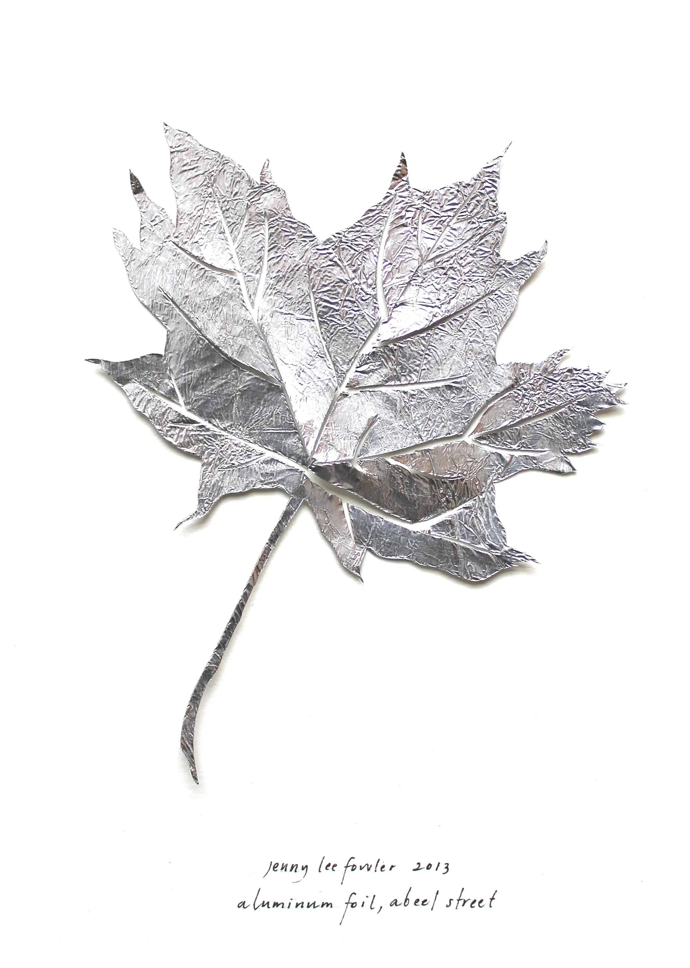 aluminum foil, abeel street (maple)