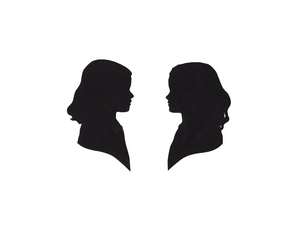 twin silhouettes