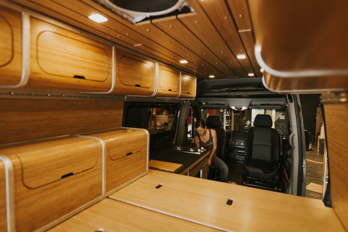 modular sprinter van conversion