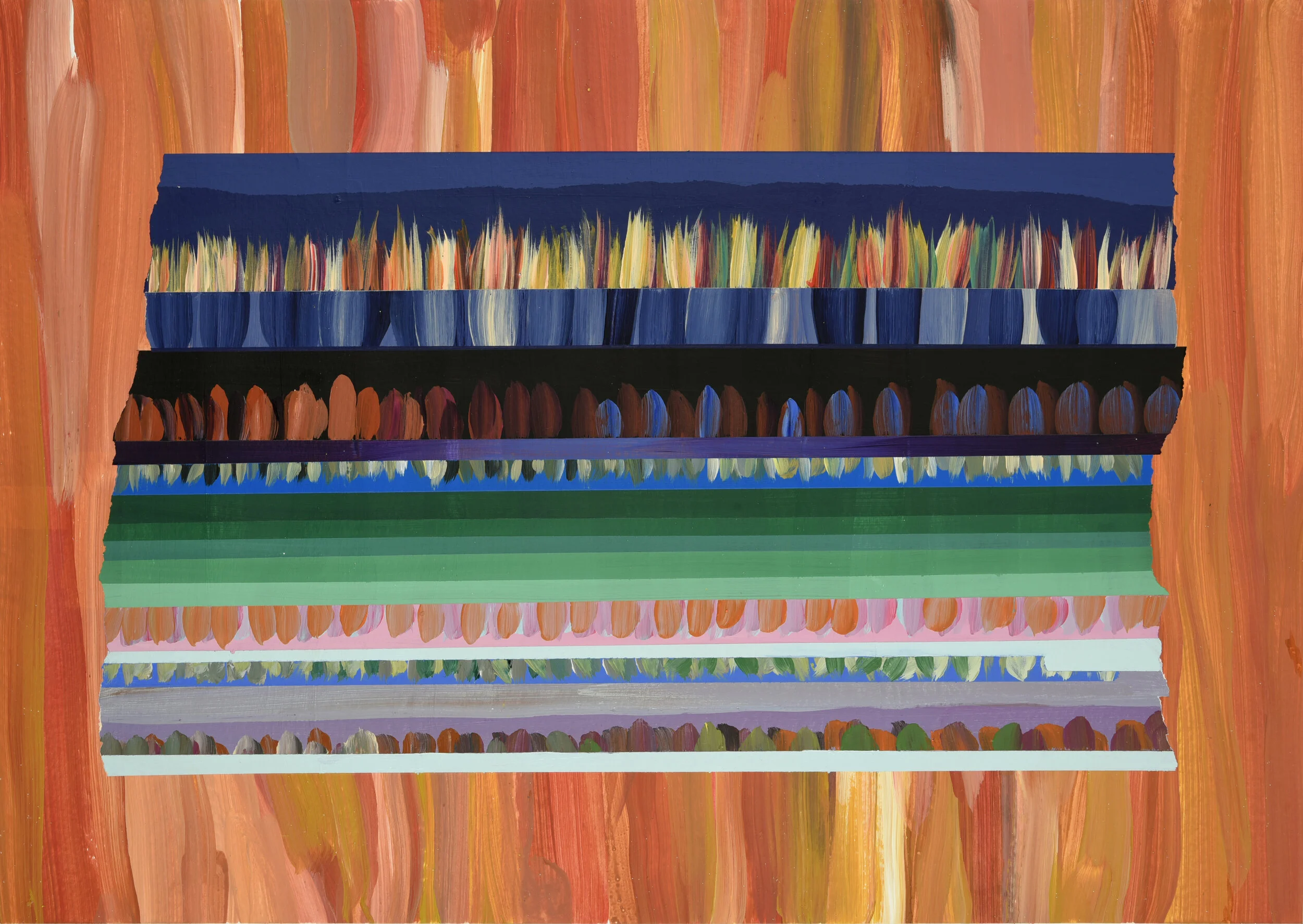 H.89023 - it burned and grew dark, the forest did