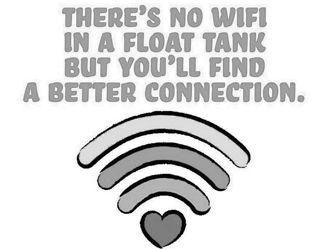 Take time this weekend to disconnect from the outside world to find a better connection with yourself. #disconnect #floattherapy #relax #meditation #appleton #neenah #oshkosh