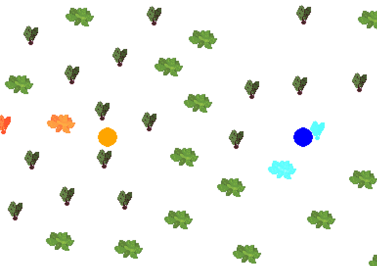 Model with VOC collision behavior implemented