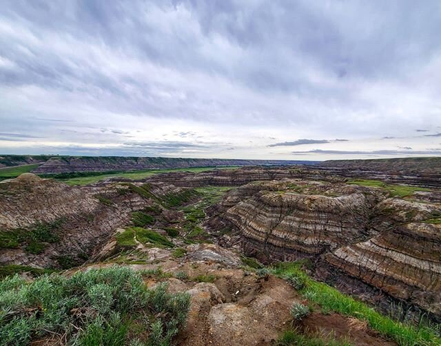 Layers from millions of years ago... gives me chills.