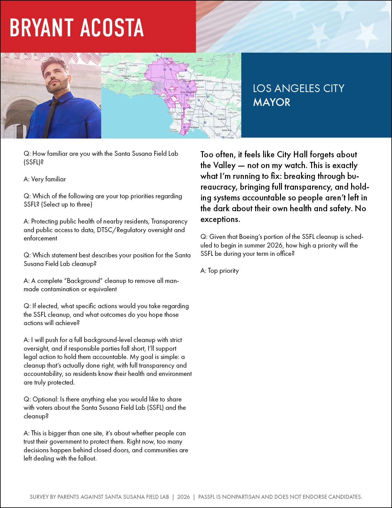 bryant acosta ssfl survey