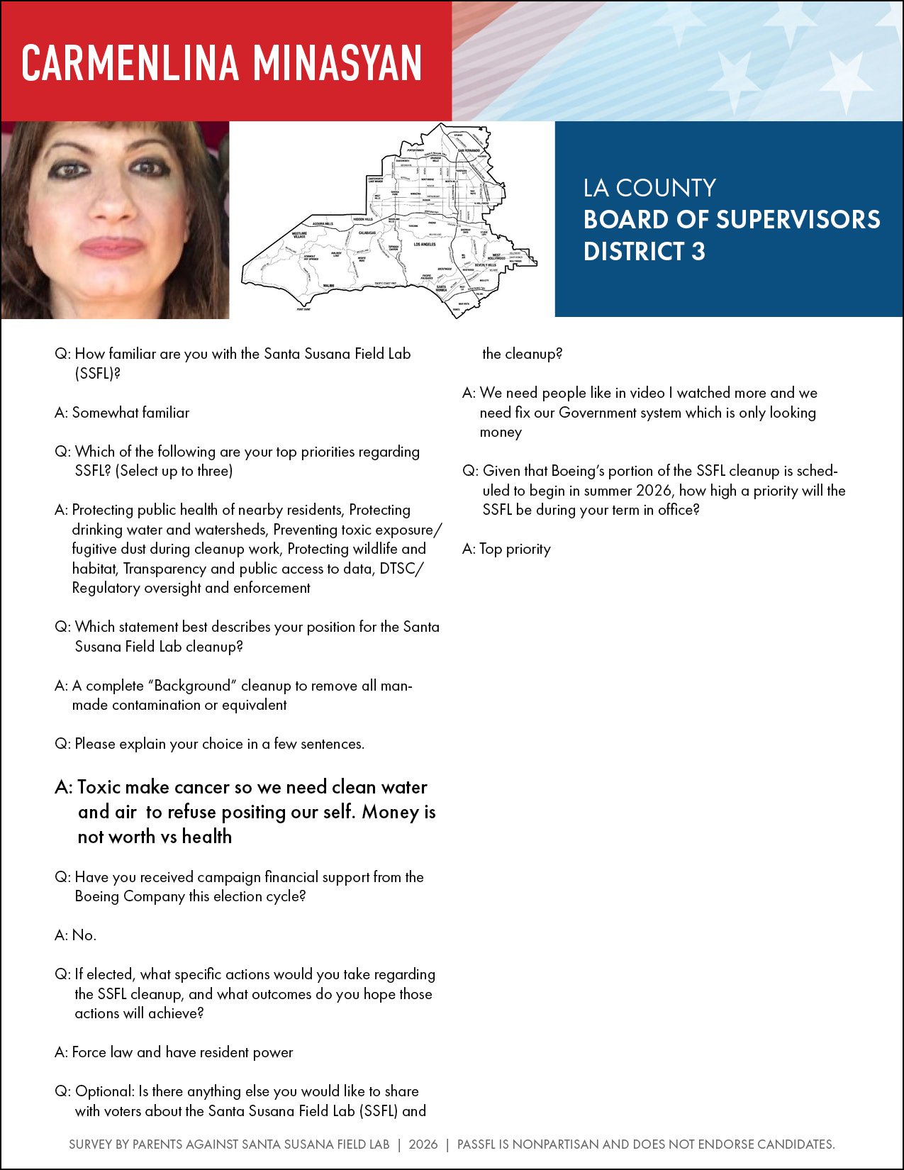 carmelina minasyan ssfl survey